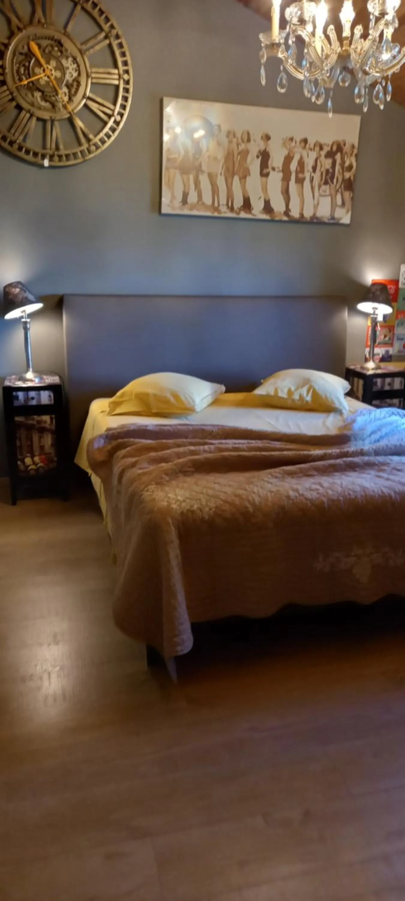 Bed in Le Relais de Chassepierre