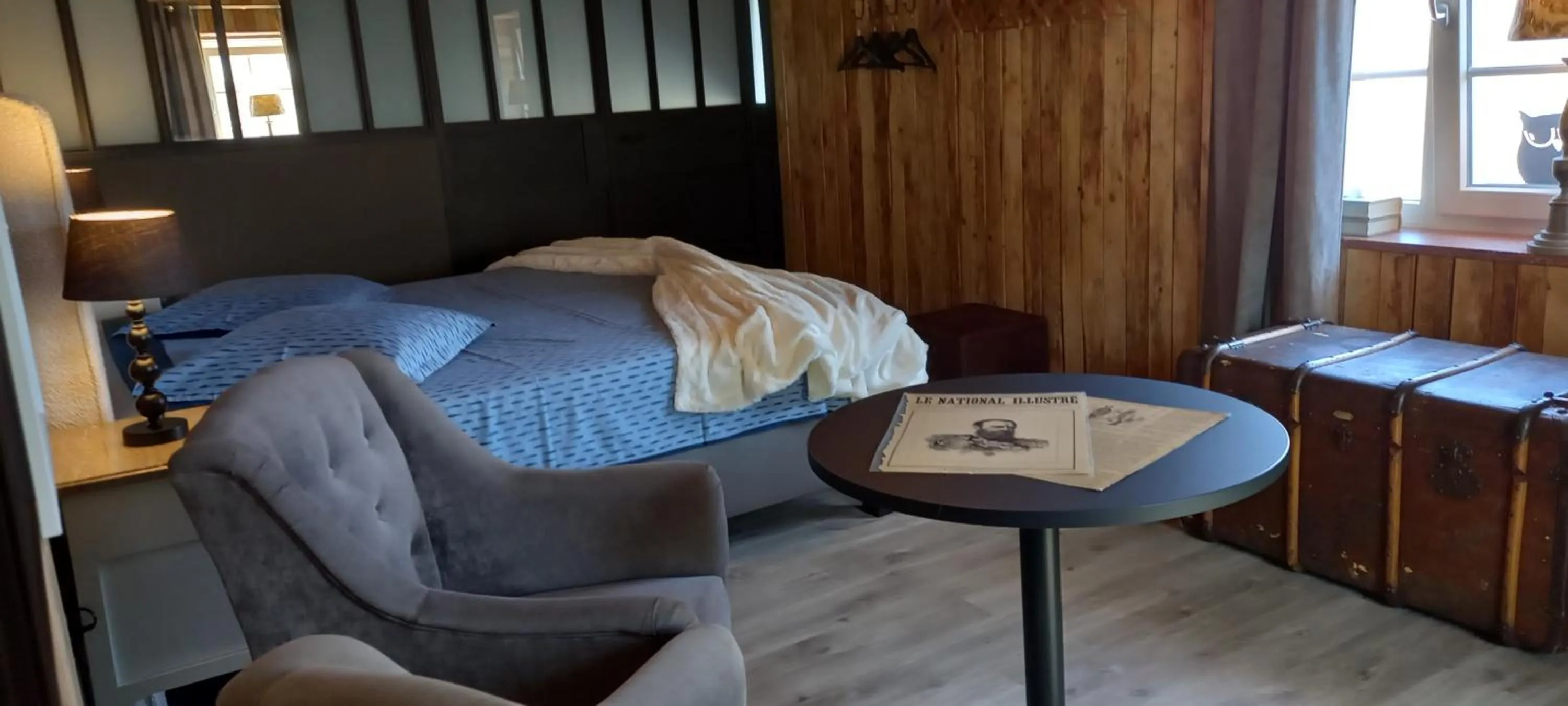 Bed in Le Relais de Chassepierre