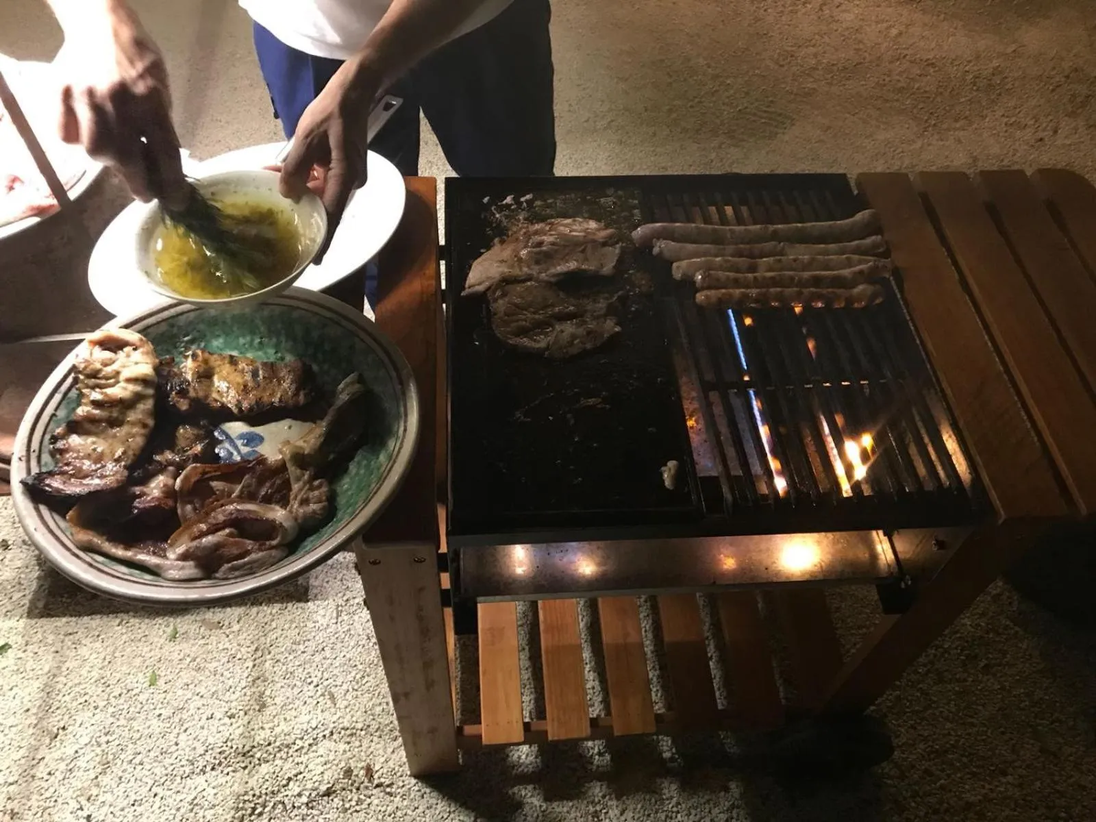 BBQ facilities in Giardini Mon Plaisir