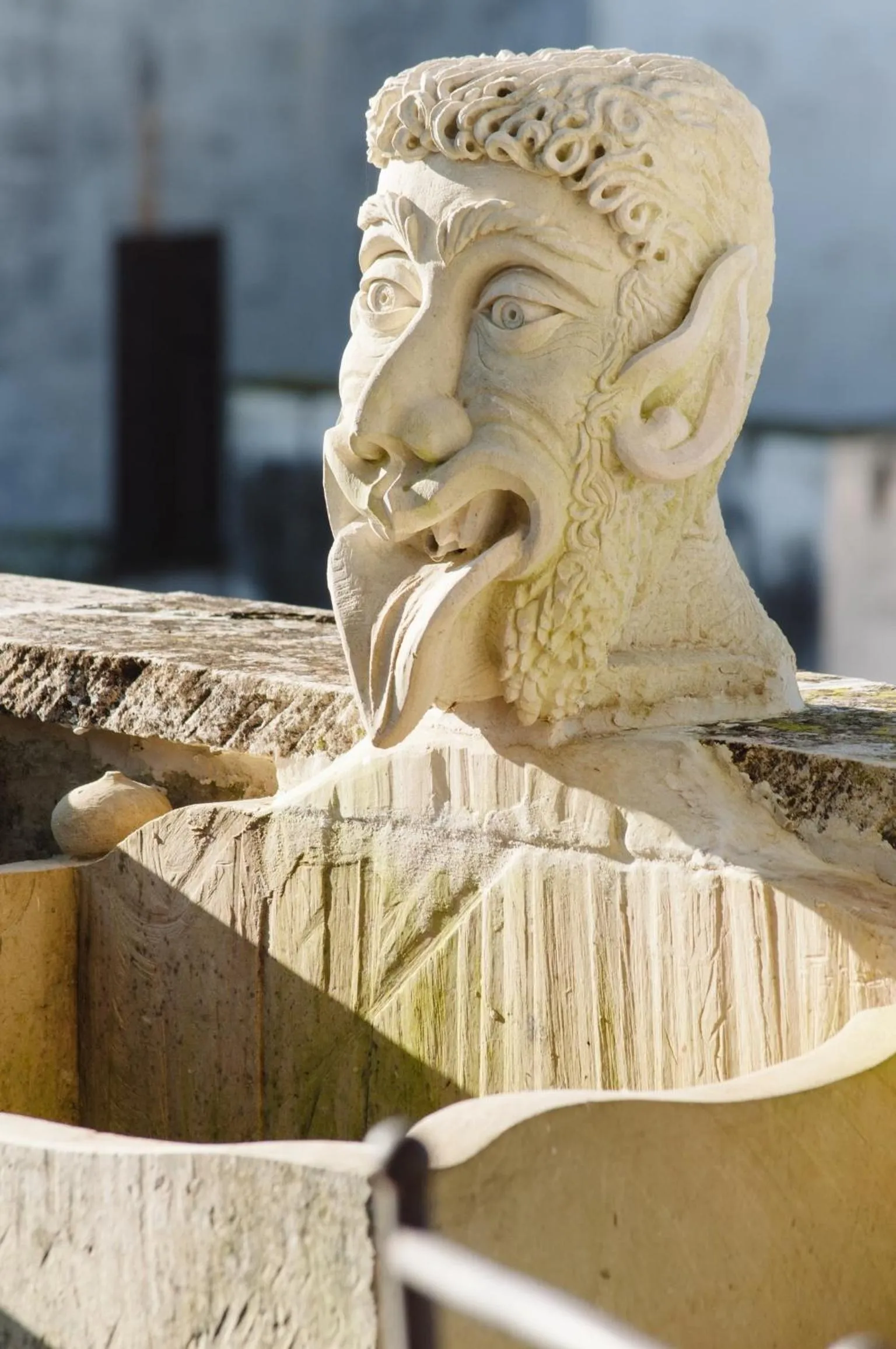 Decorative detail in Borgoterra