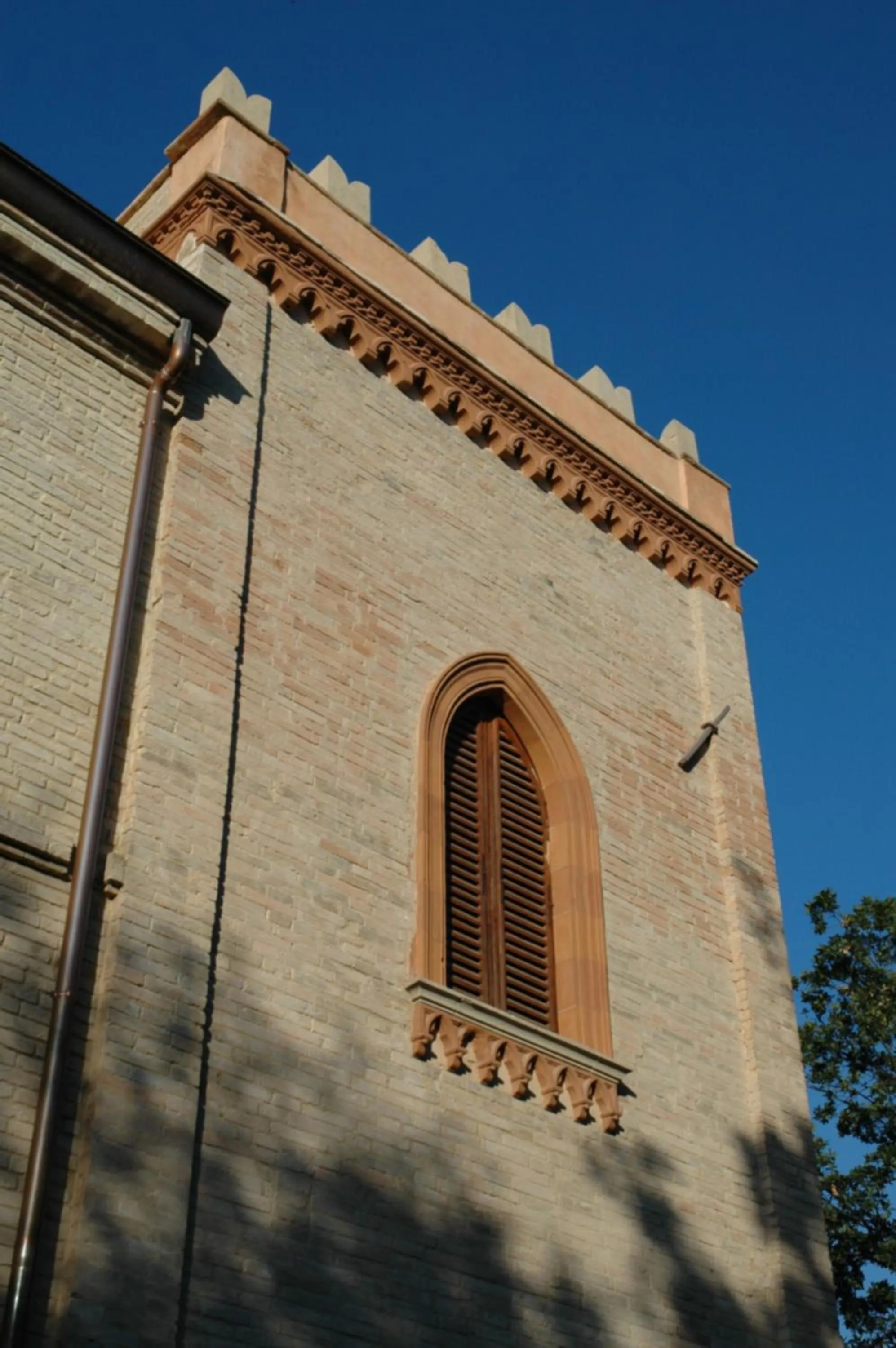 Facade/entrance in Castello Montegiove