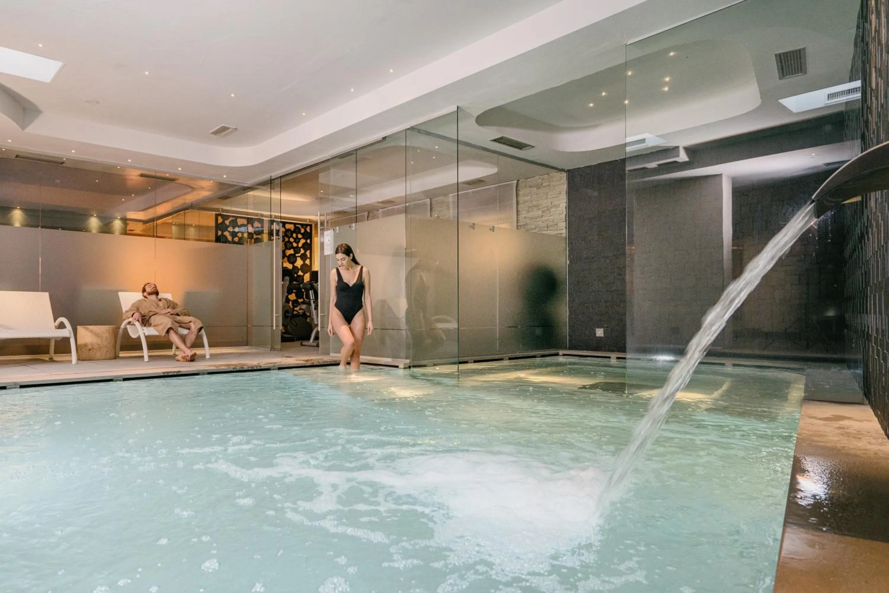 Spa and wellness centre/facilities in Hotel Chalet Del Brenta