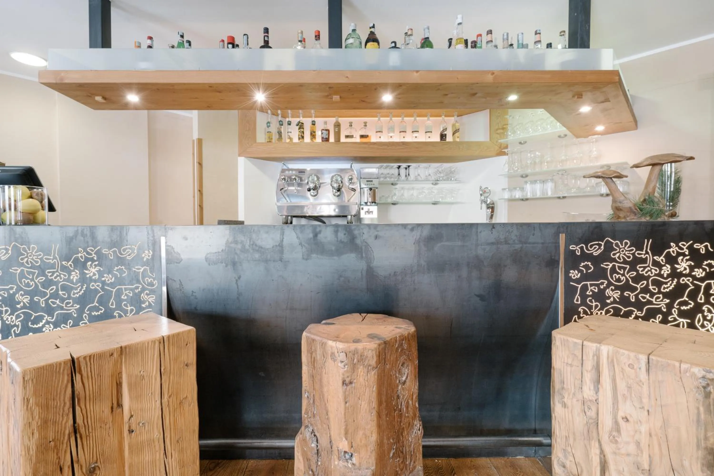 Lounge or bar in Hotel Chalet Del Brenta