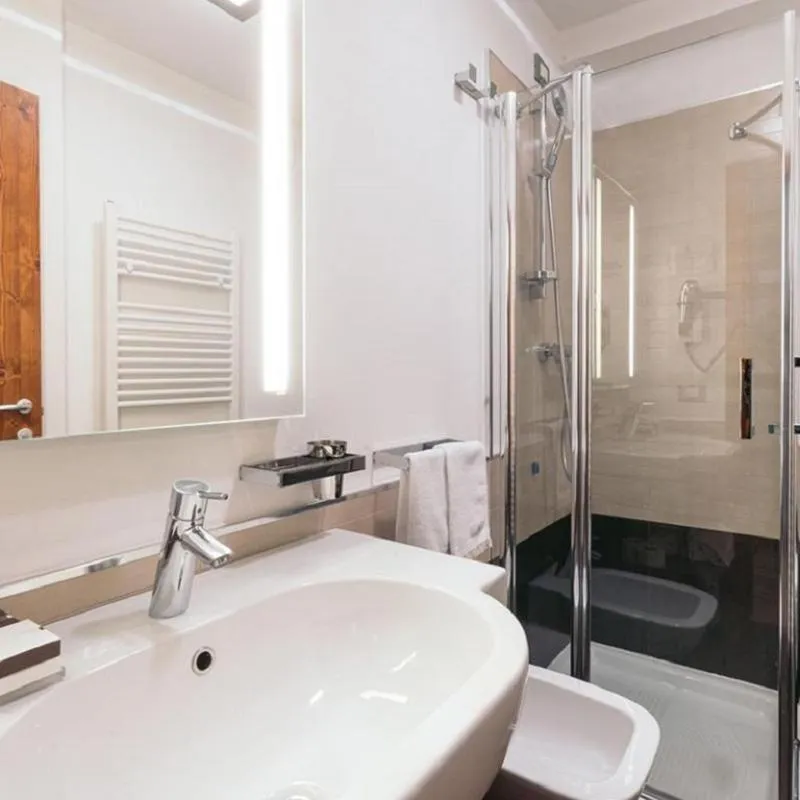 Bathroom in Hotel Chalet Del Brenta