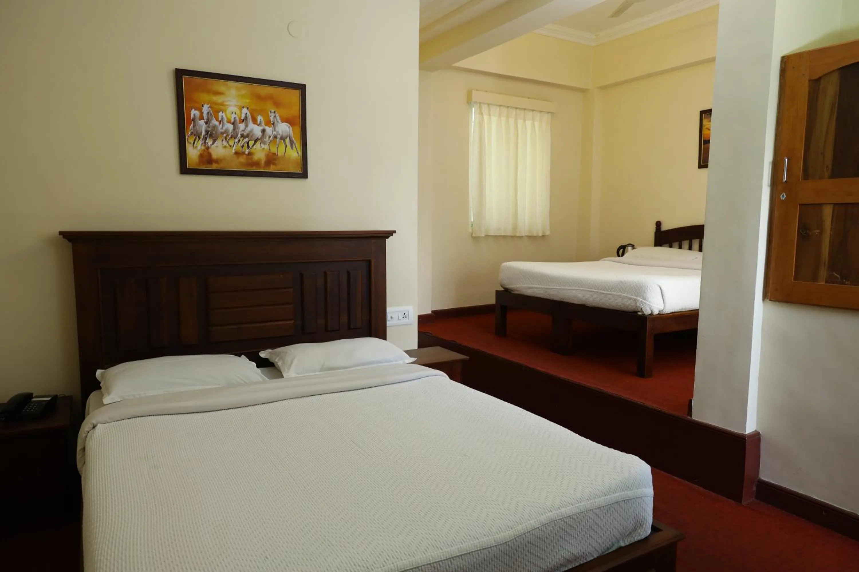 Bed in Lakezone Holiday Resort