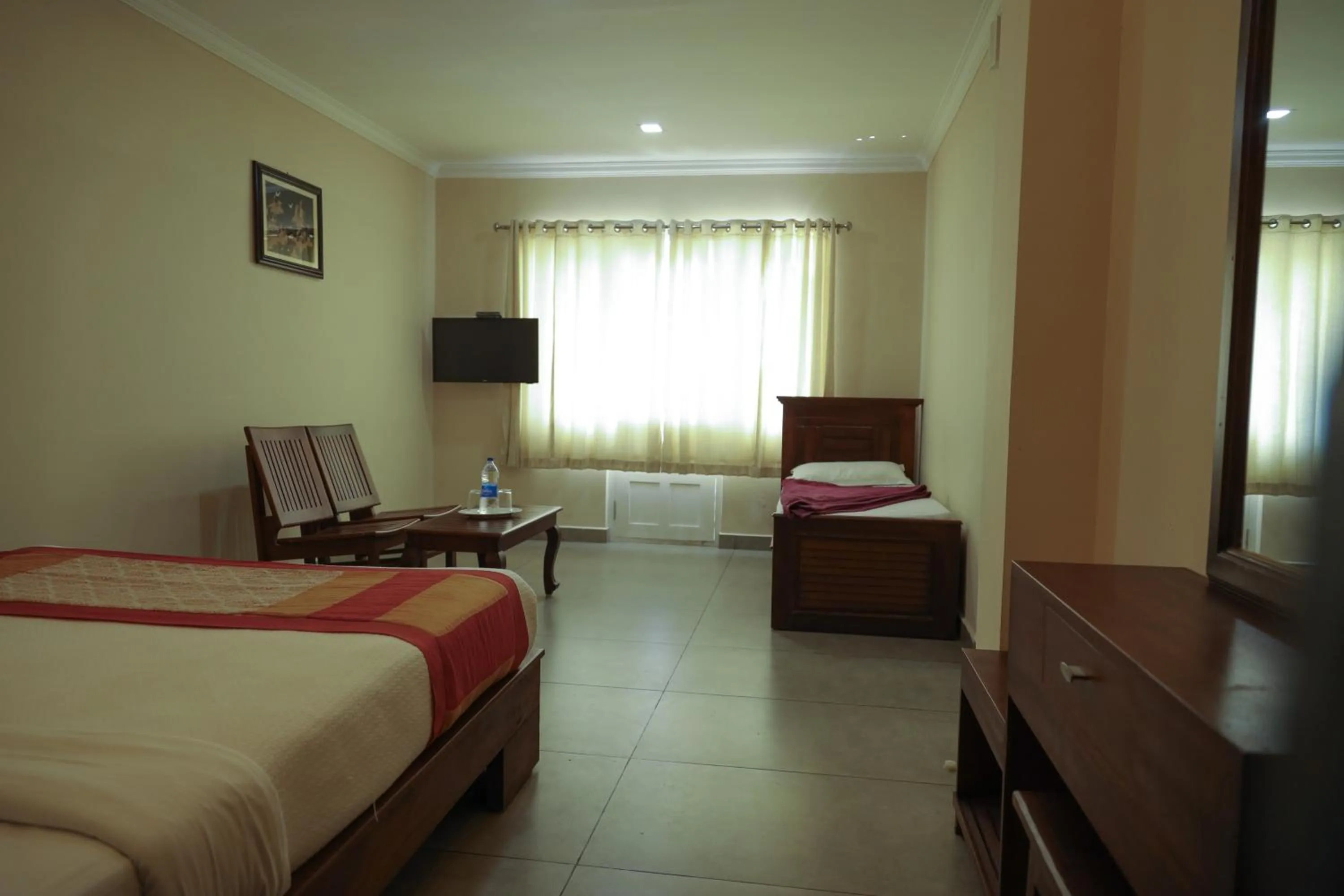 Bed in Lakezone Holiday Resort