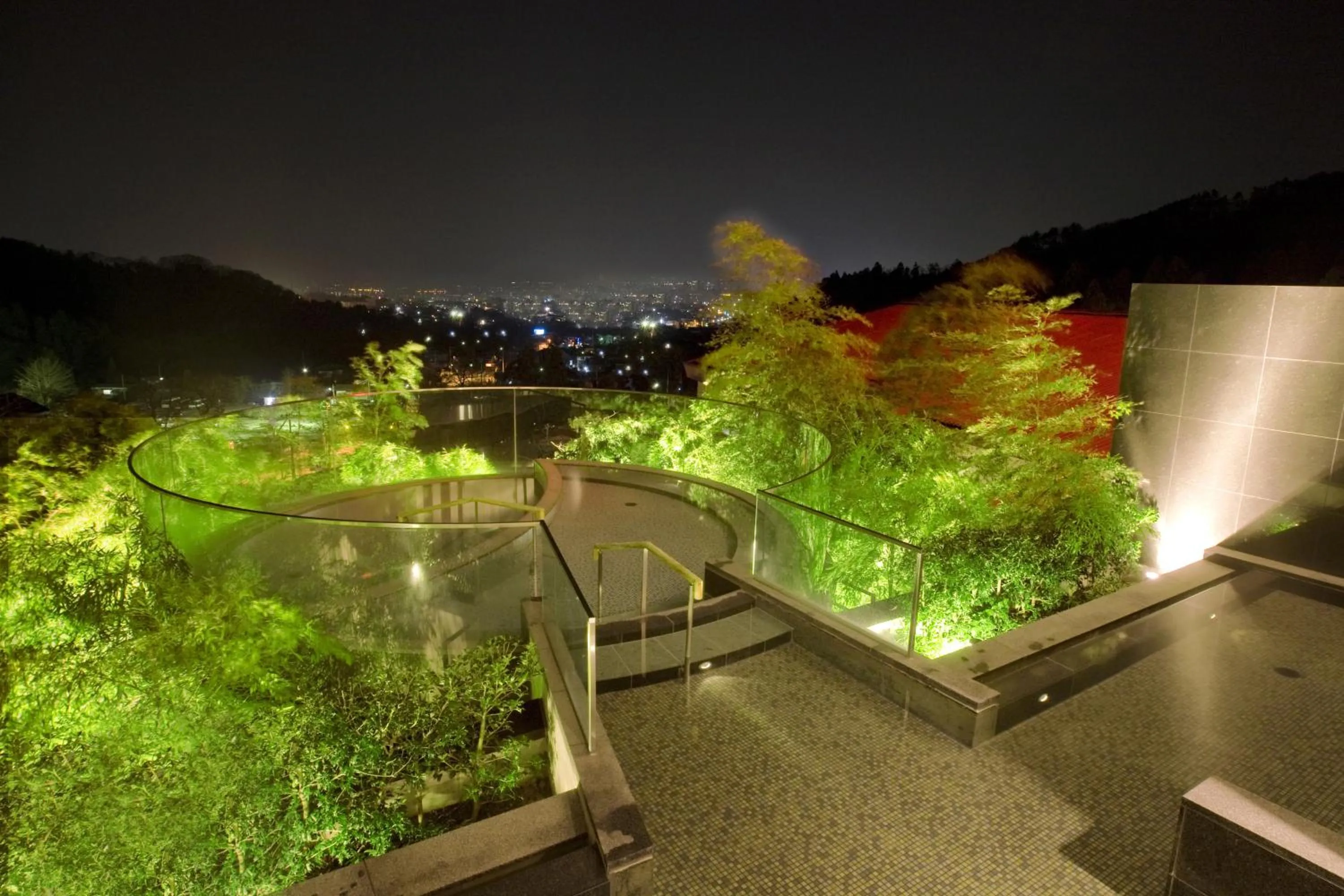 Hot Spring Bath in Onyado Toho