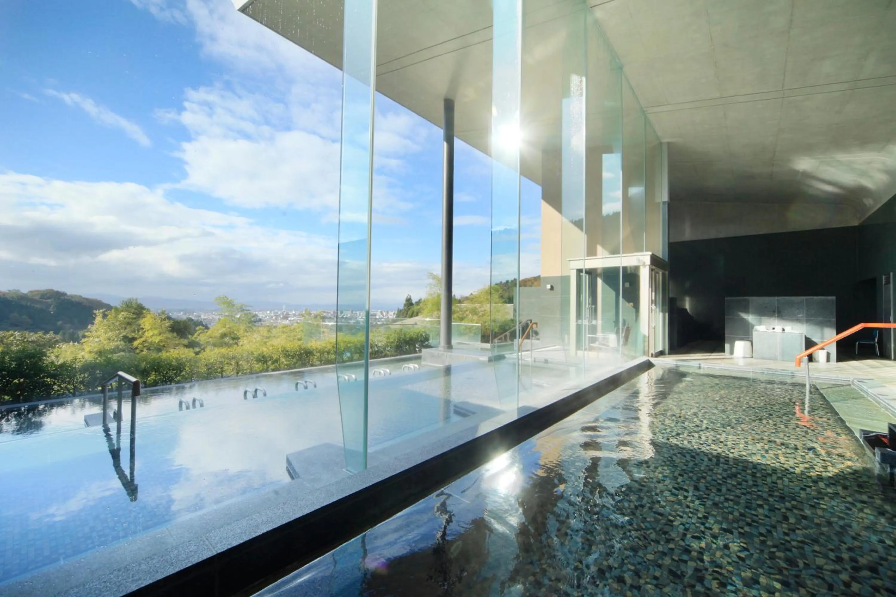Hot Spring Bath in Onyado Toho