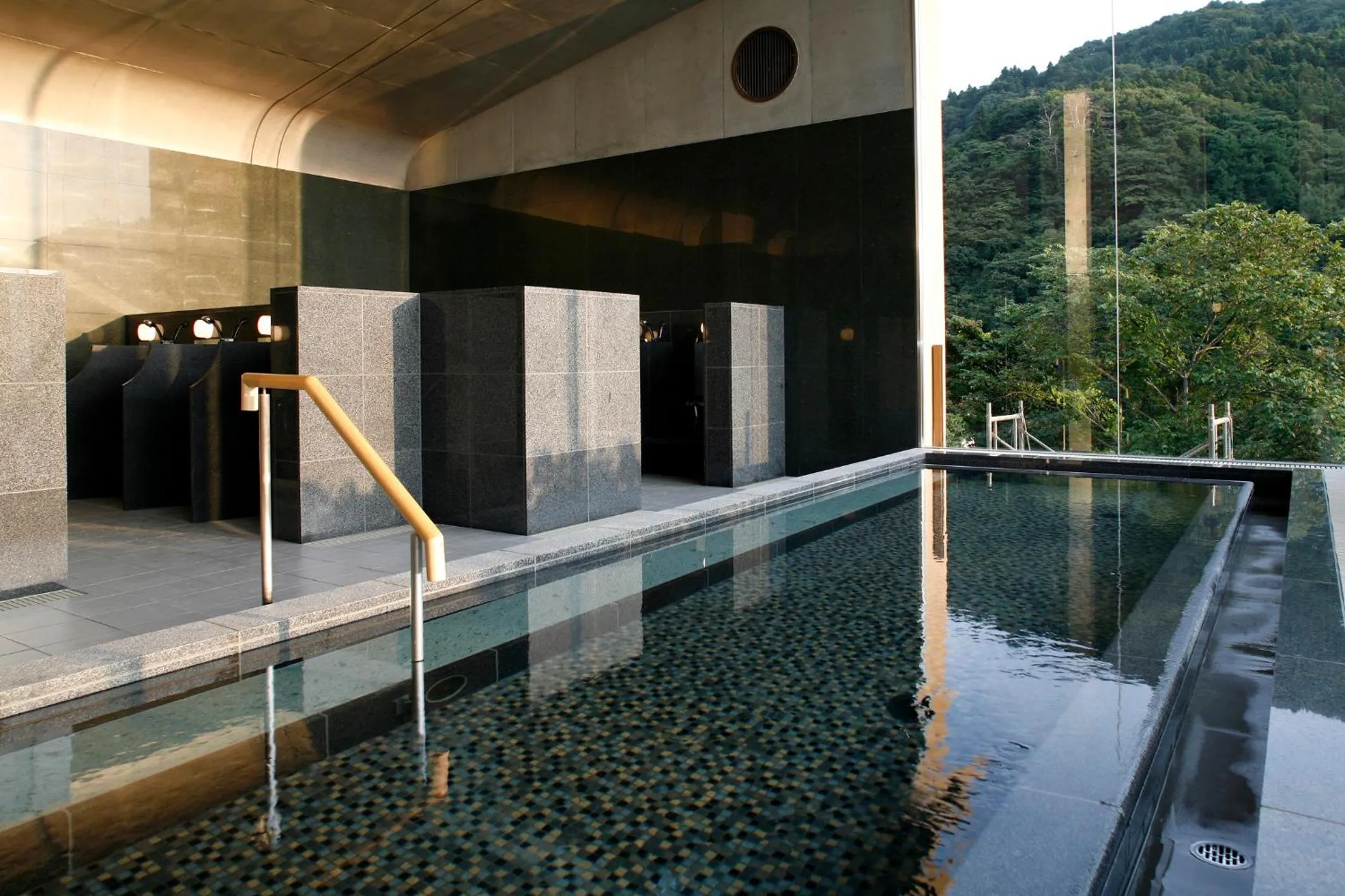 Hot Spring Bath in Onyado Toho