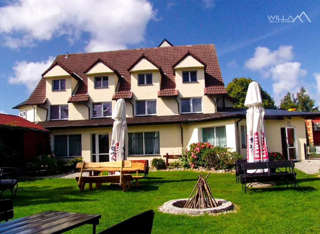 Property building in Willa Białe Piaski Pokoje i Noclegi Białogóra