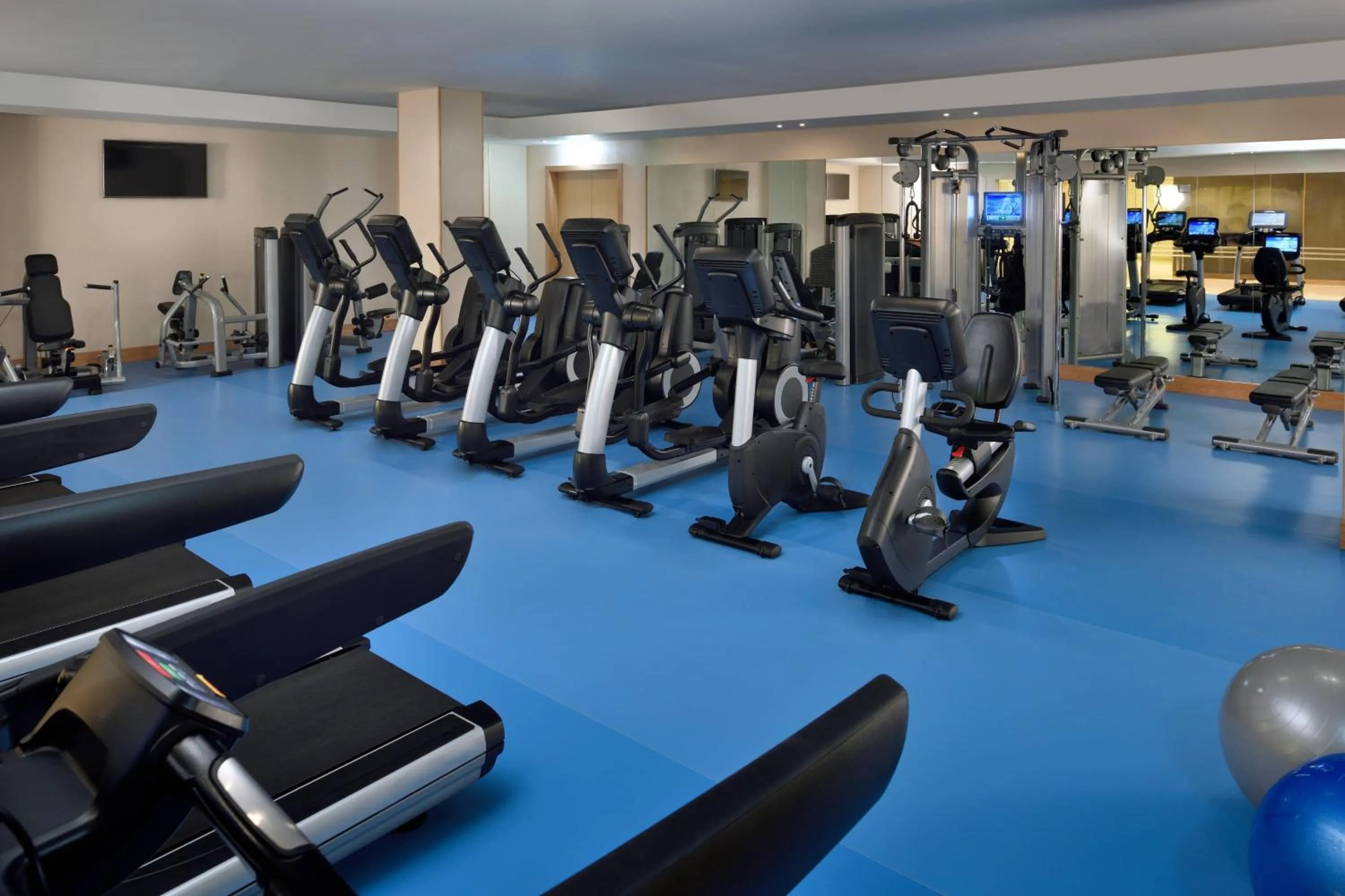 Fitness centre/facilities in Kigali Marriott Hotel