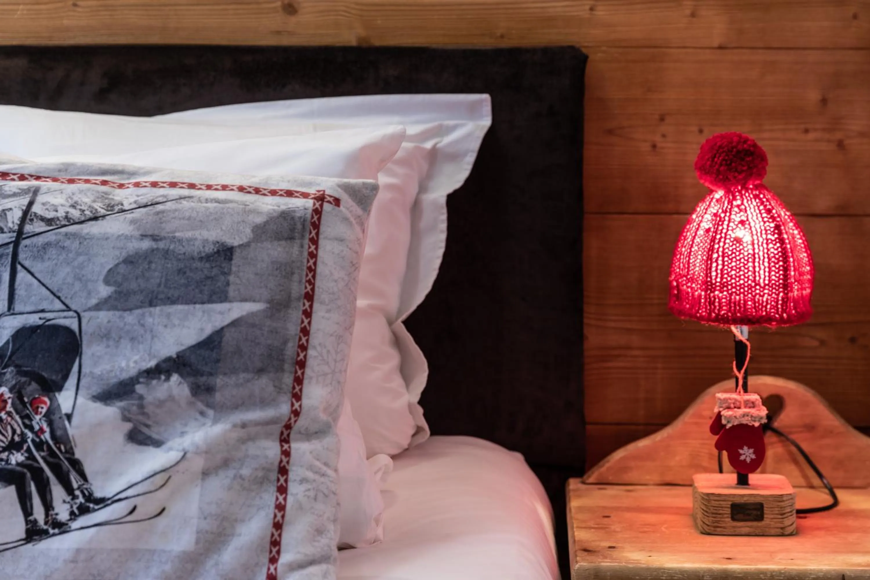 Bed in Les Monts Charvin