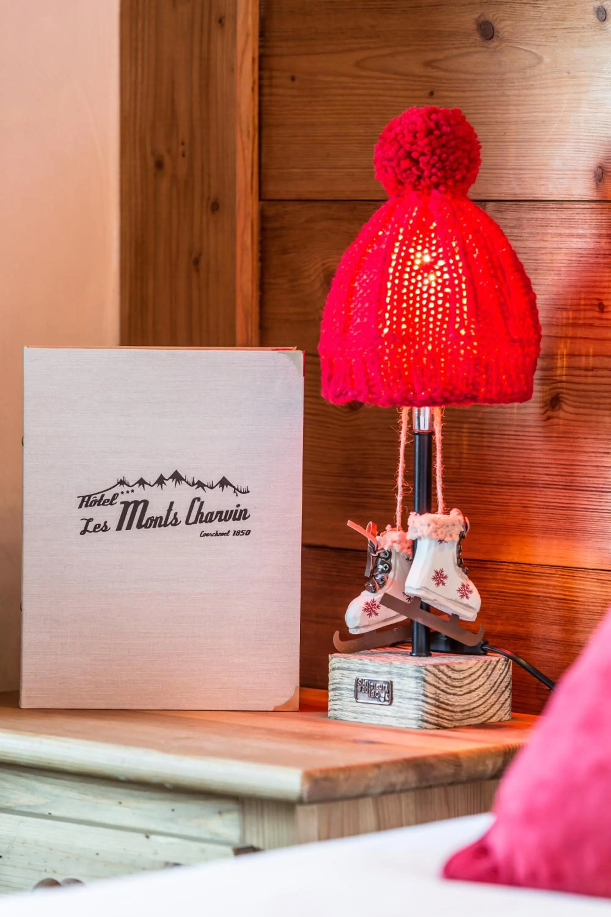 Decorative detail in Les Monts Charvin