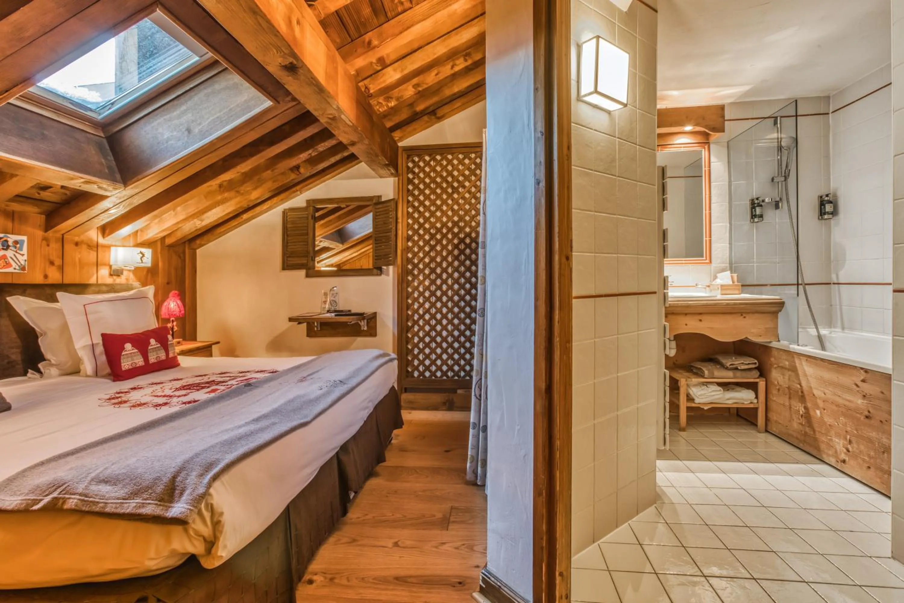 Bed in Les Monts Charvin