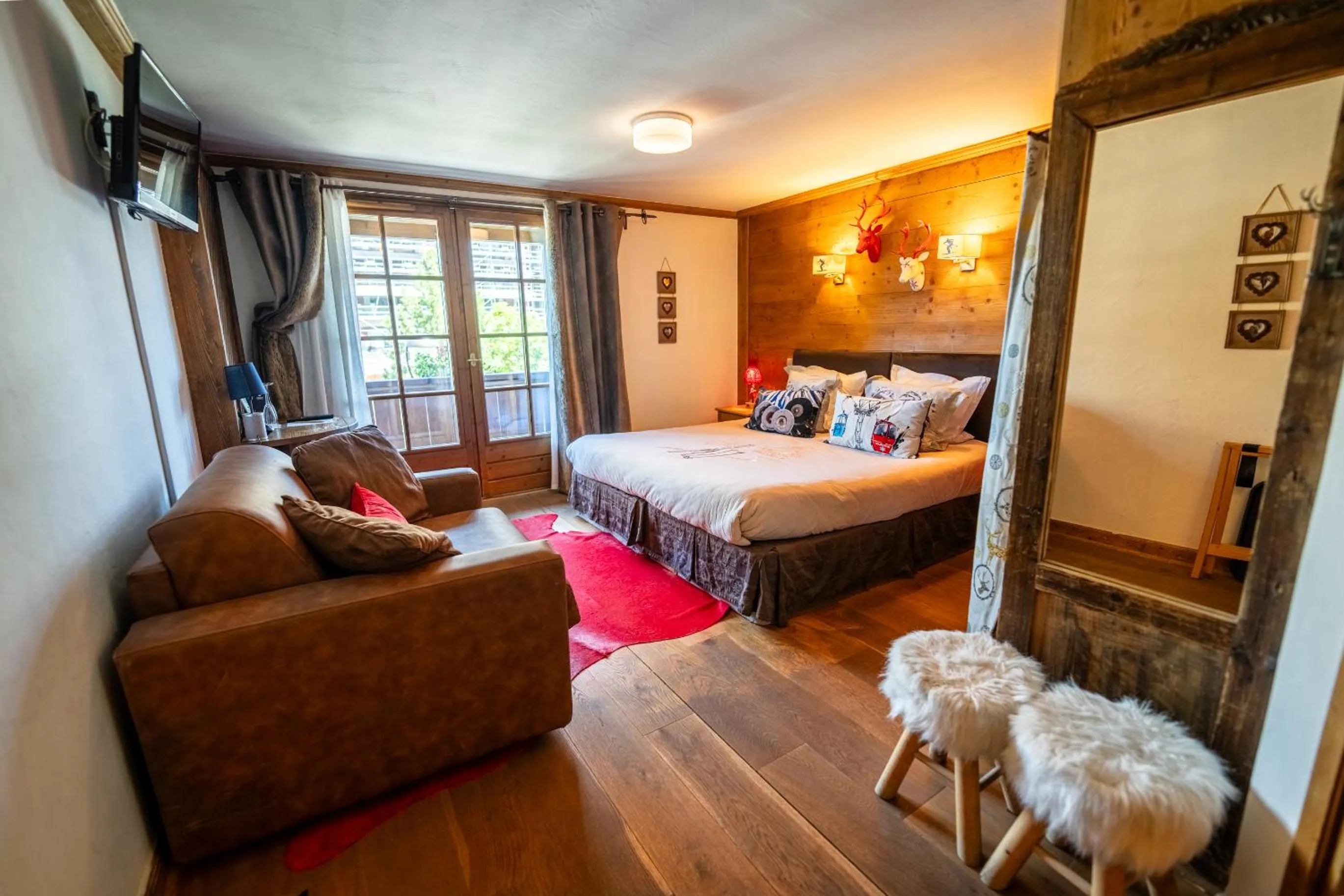 Bed in Les Monts Charvin