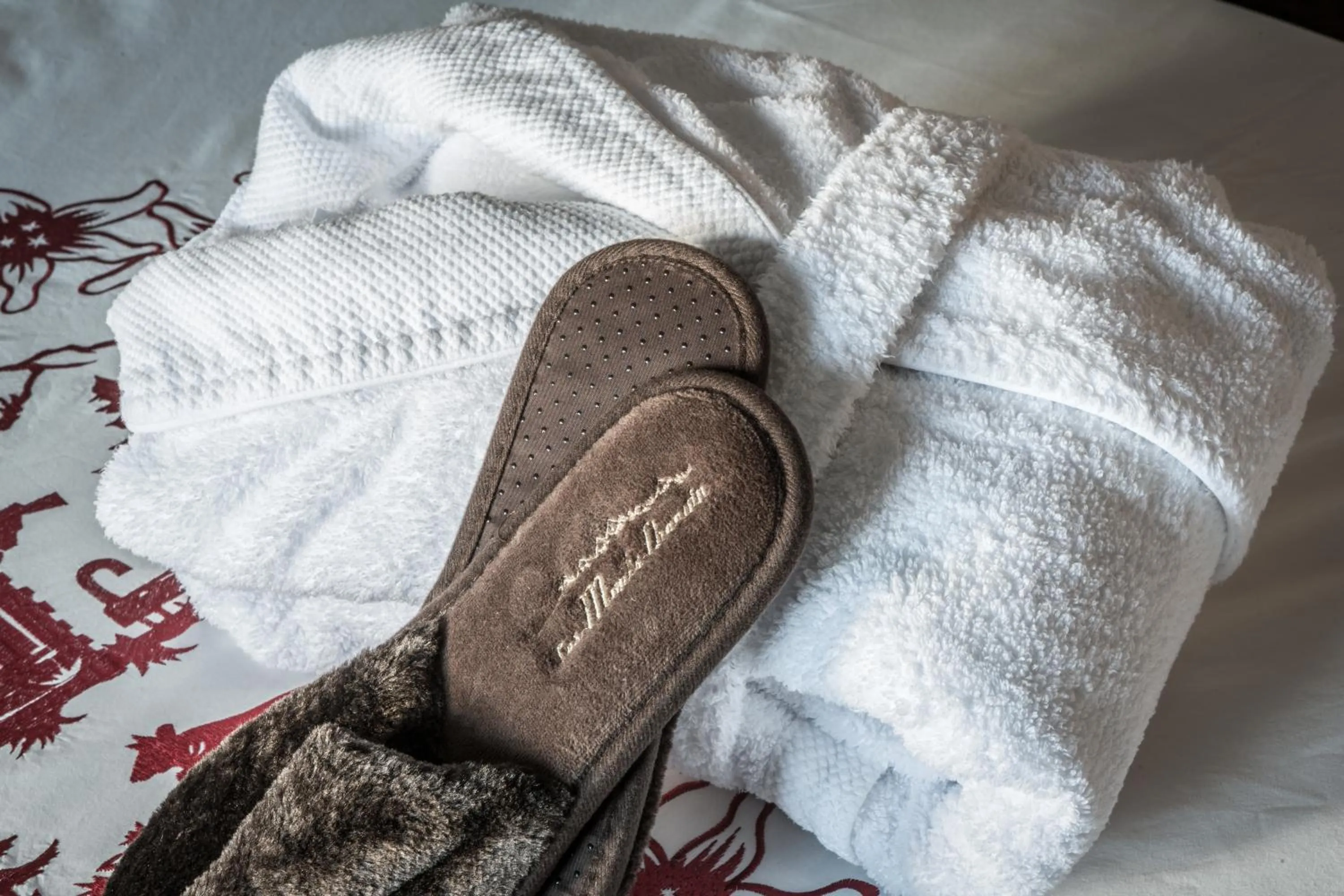 Decorative detail in Les Monts Charvin