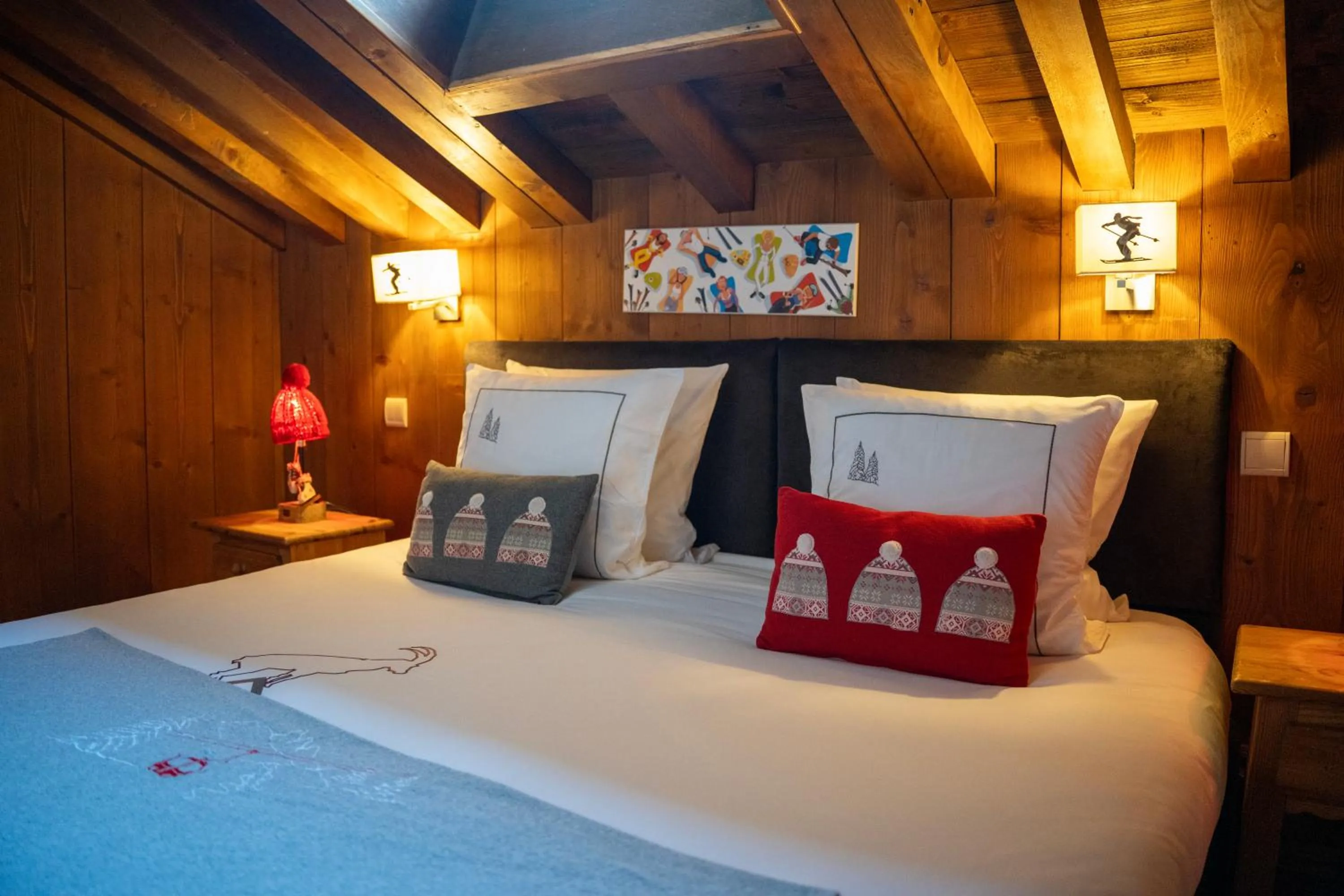 Bed in Les Monts Charvin