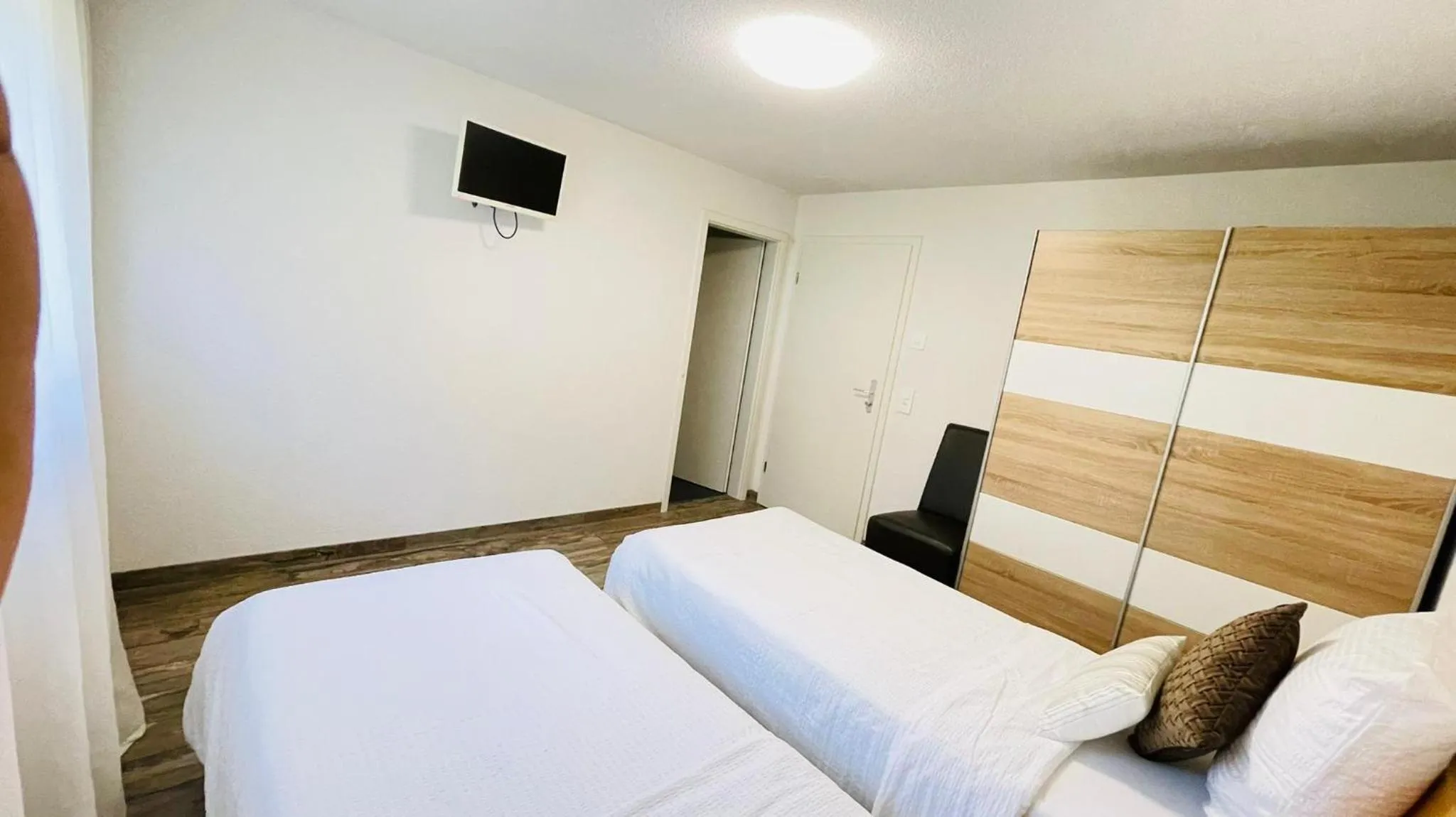 Bed in Swiss Chalet Holidays Ringgenberg