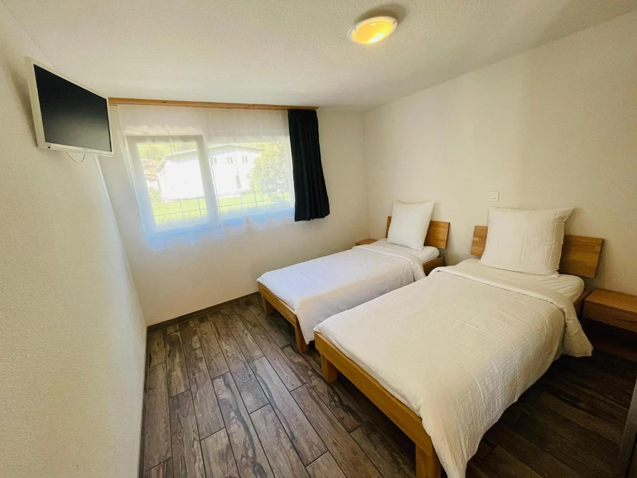 Bed in Swiss Chalet Holidays Ringgenberg