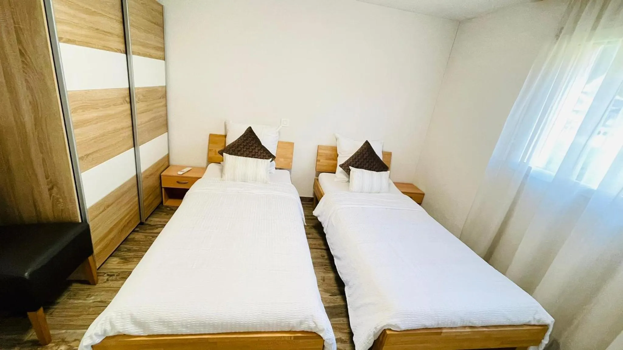 Bed in Swiss Chalet Holidays Ringgenberg