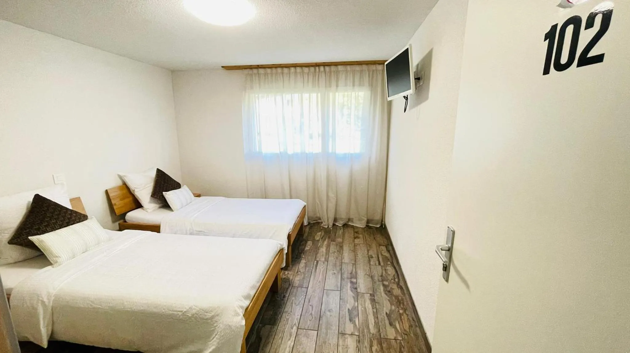 Bed in Swiss Chalet Holidays Ringgenberg