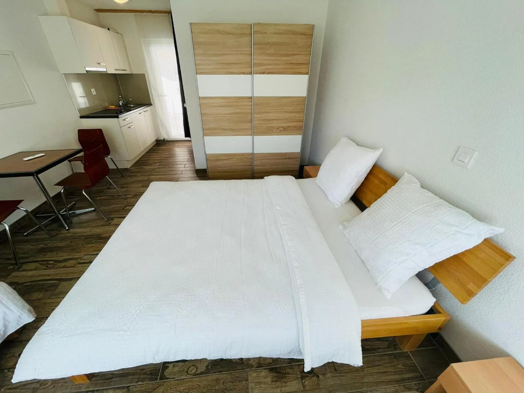 Bed in Swiss Chalet Holidays Ringgenberg