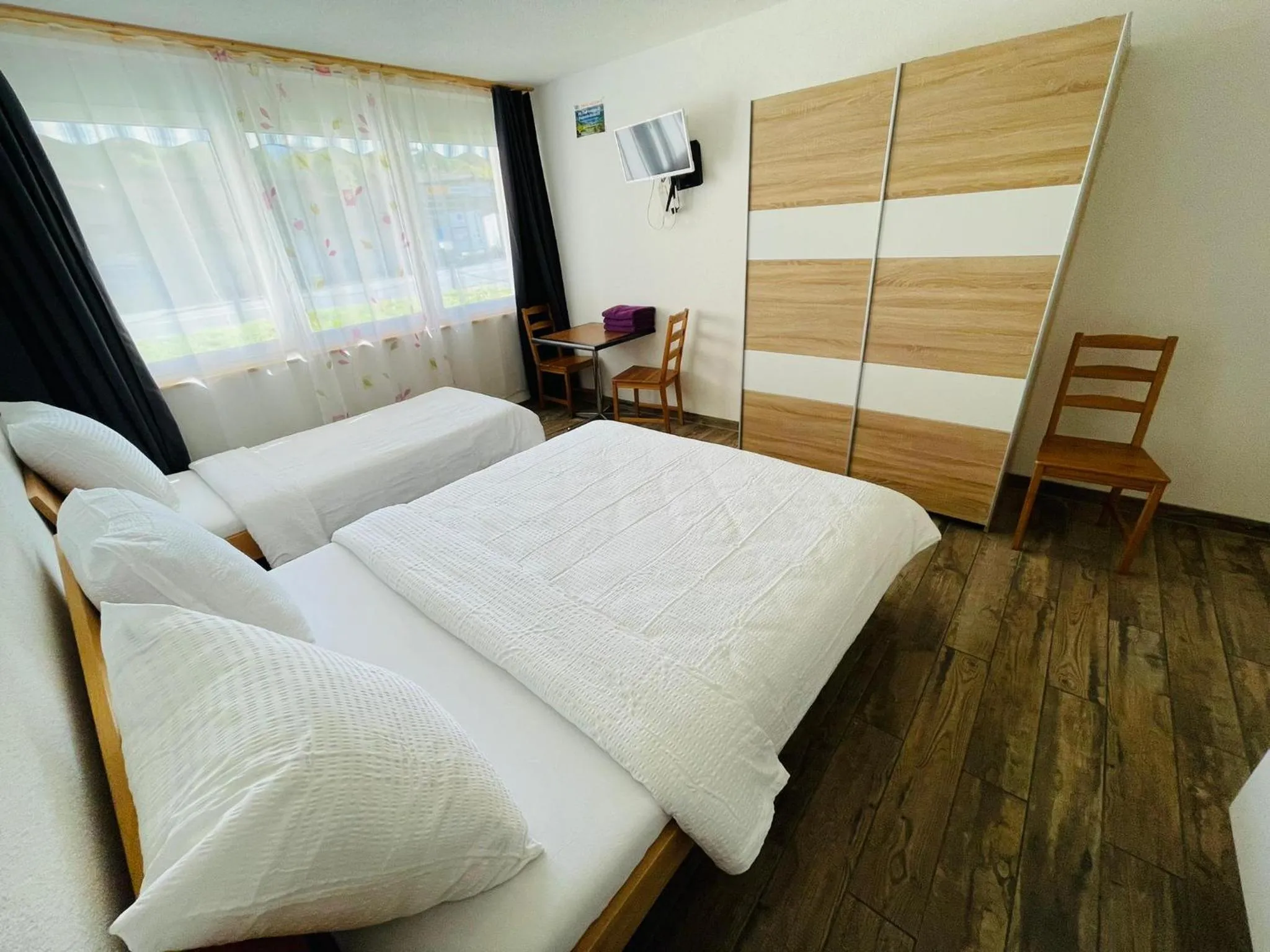 Bed in Swiss Chalet Holidays Ringgenberg