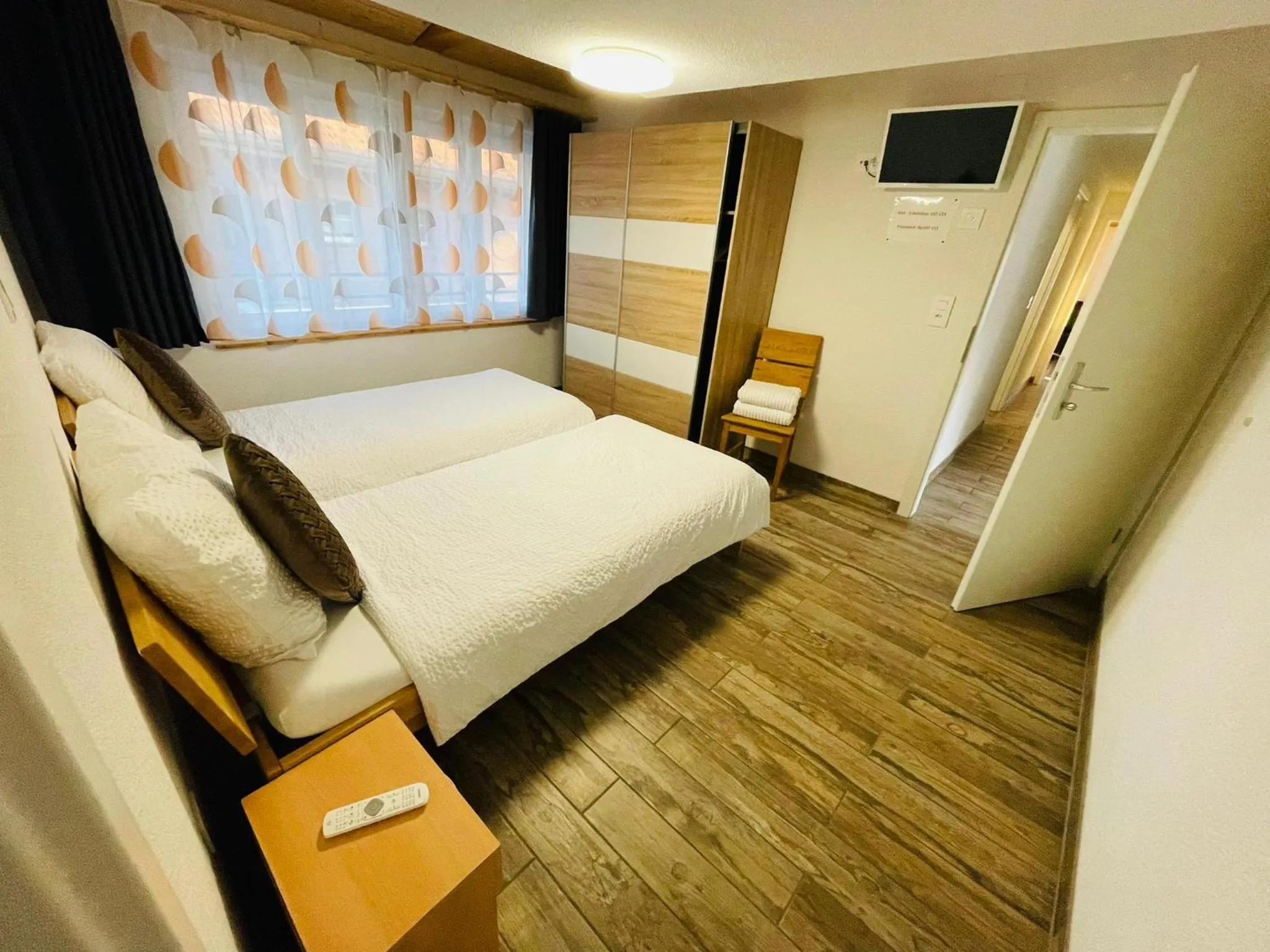 Bed in Swiss Chalet Holidays Ringgenberg