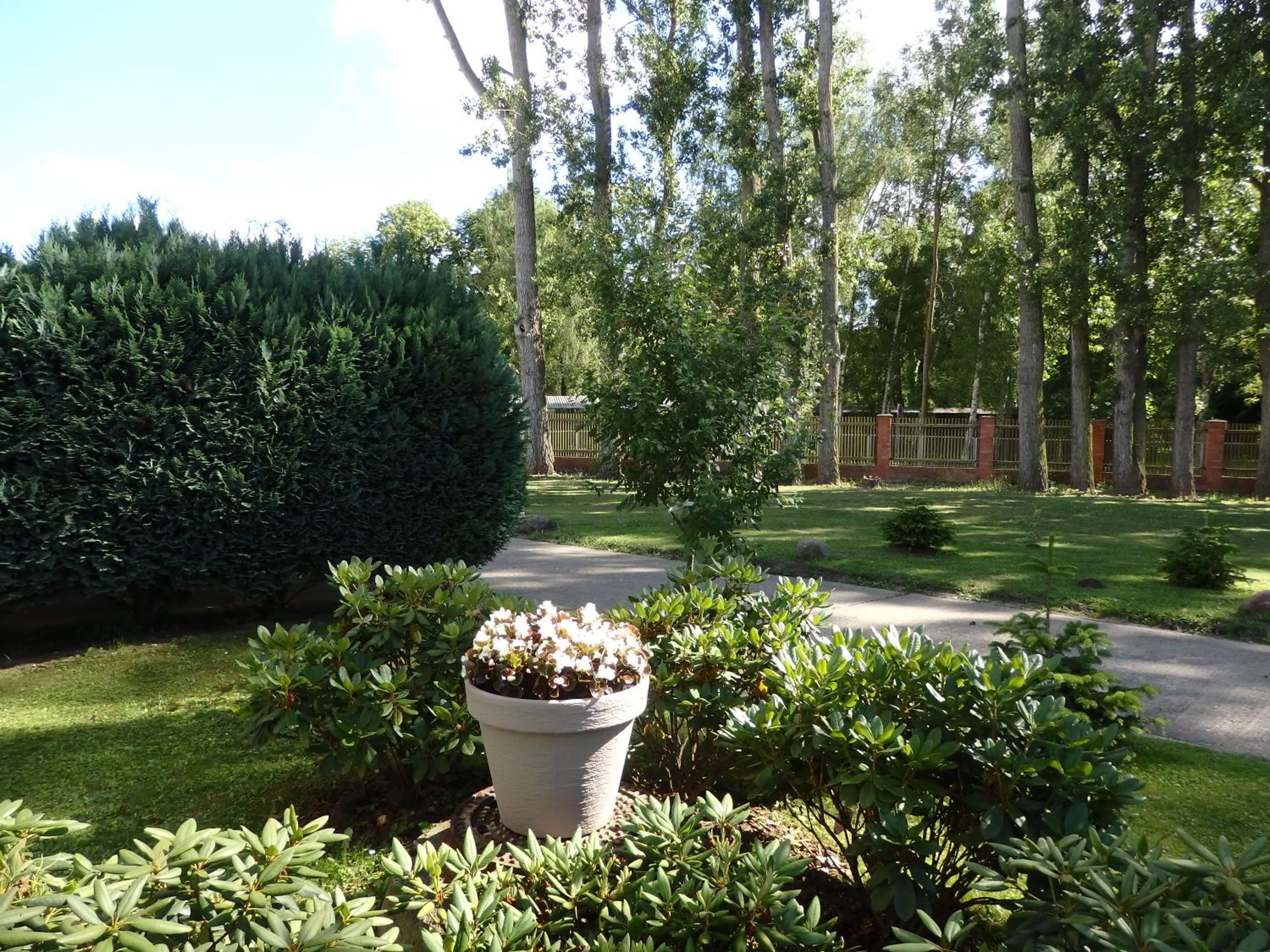 Garden view in Zur Saale