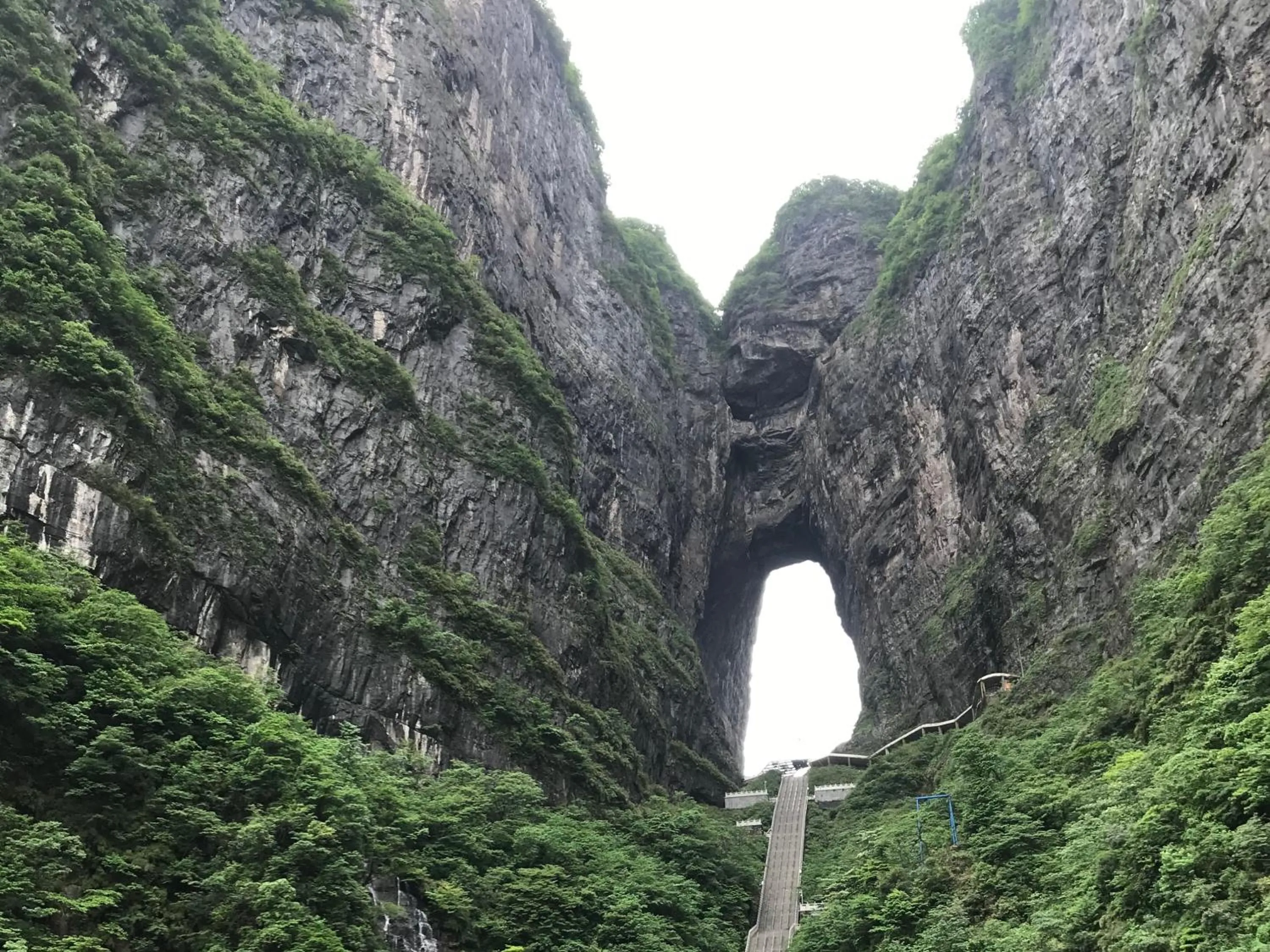 Natural landscape in Zhangjiajie Nanfang Yinan Hotel