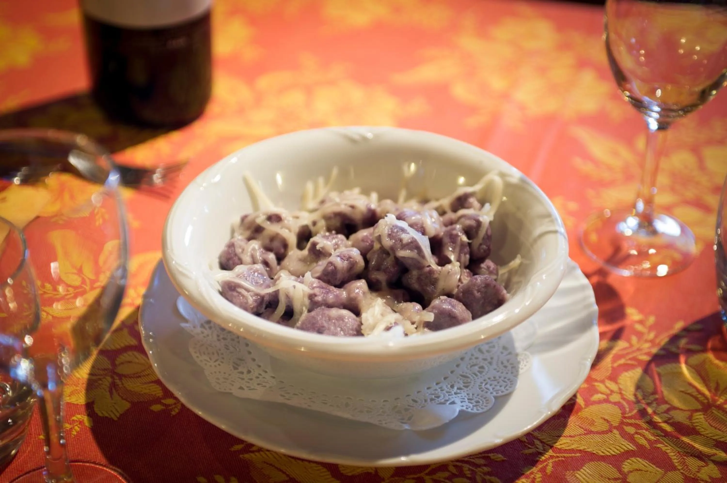 Food close-up in Chalet Della Guida