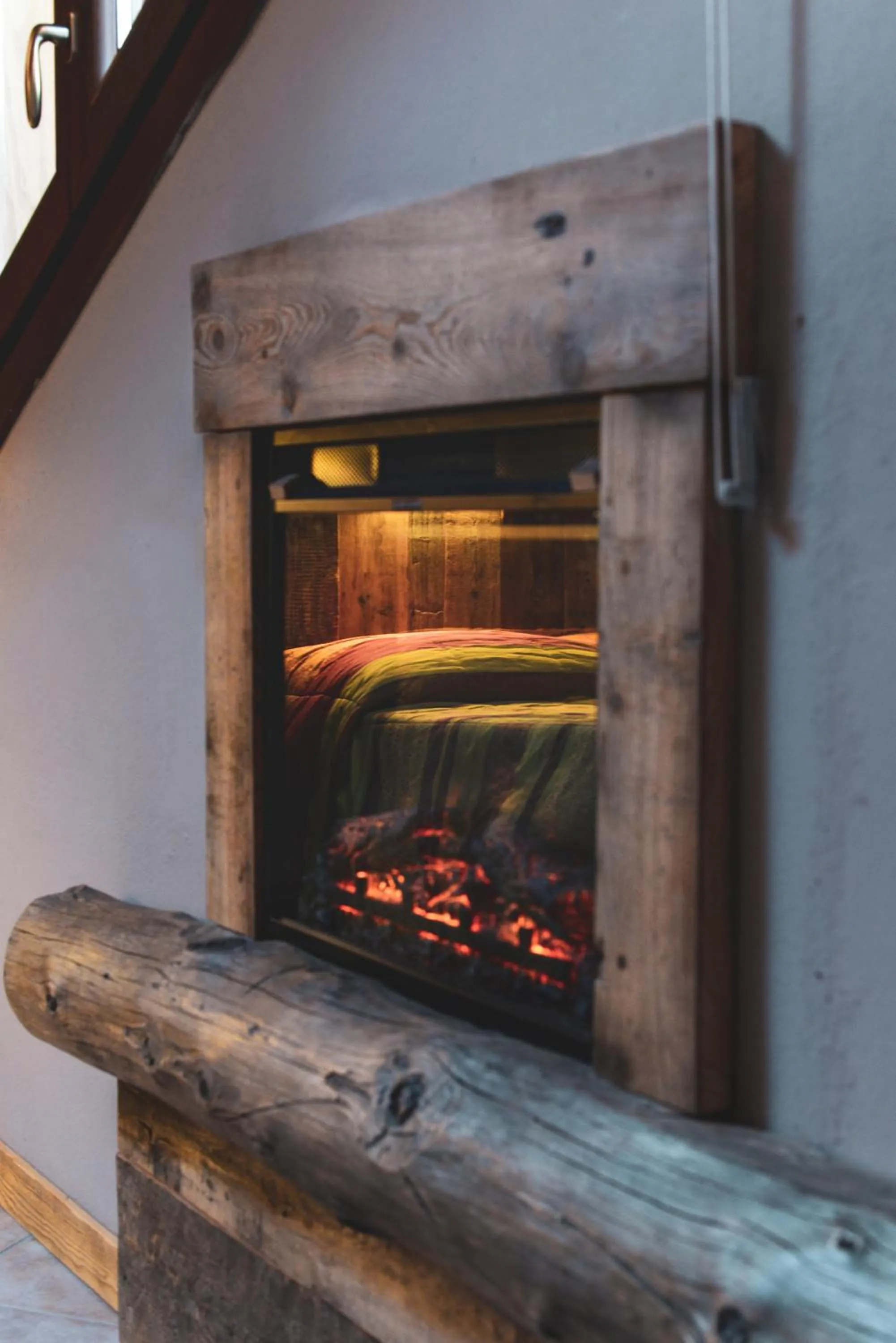 Decorative detail in Chalet Della Guida