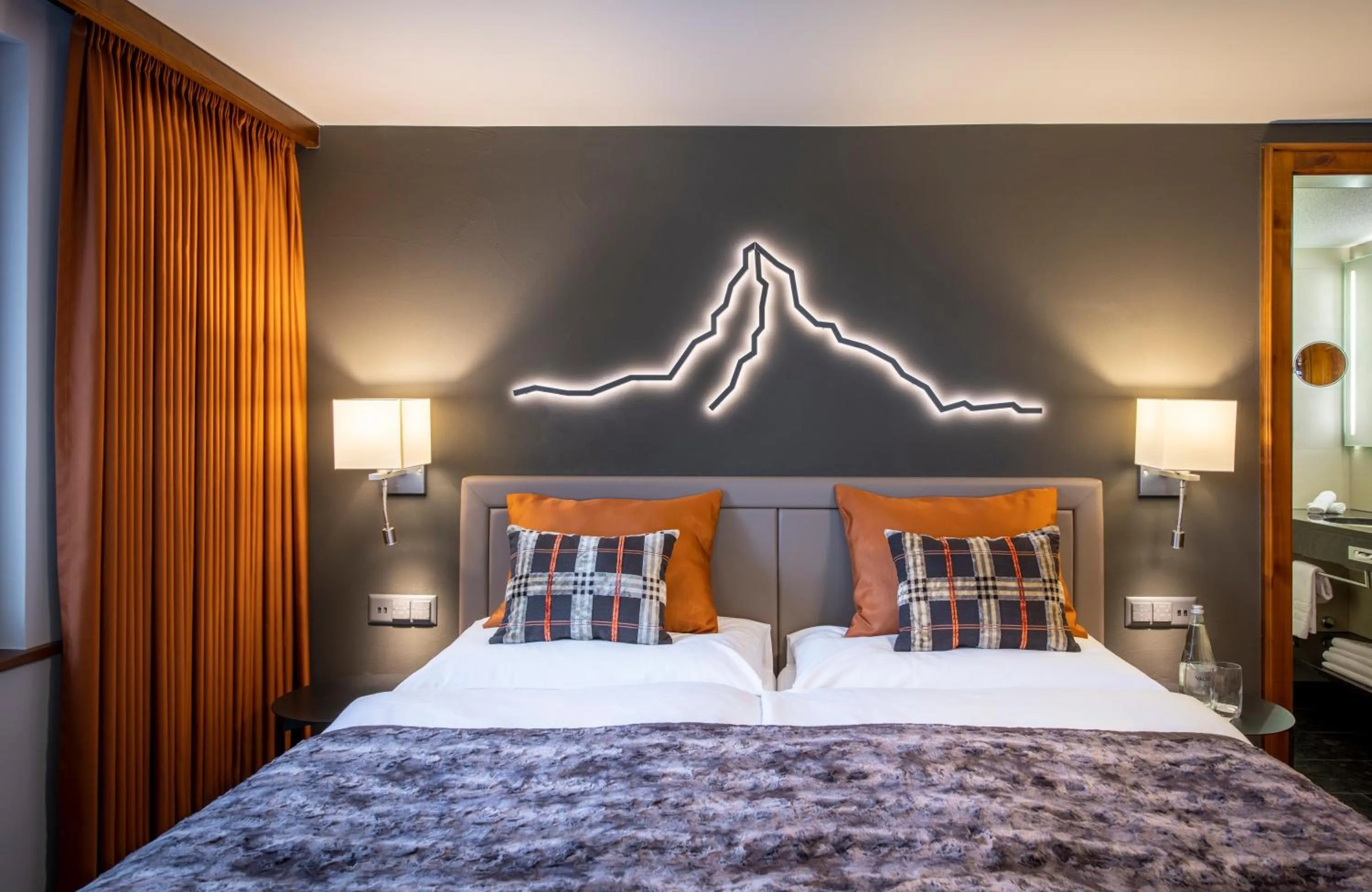 Bed in The Christiania Mountain & Spa Resort