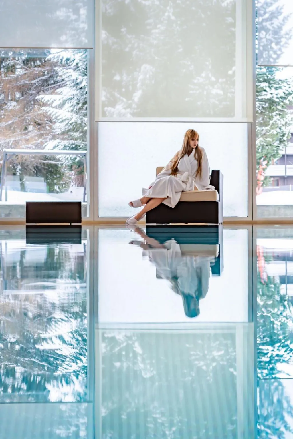 Swimming pool in The Christiania Mountain & Spa Resort