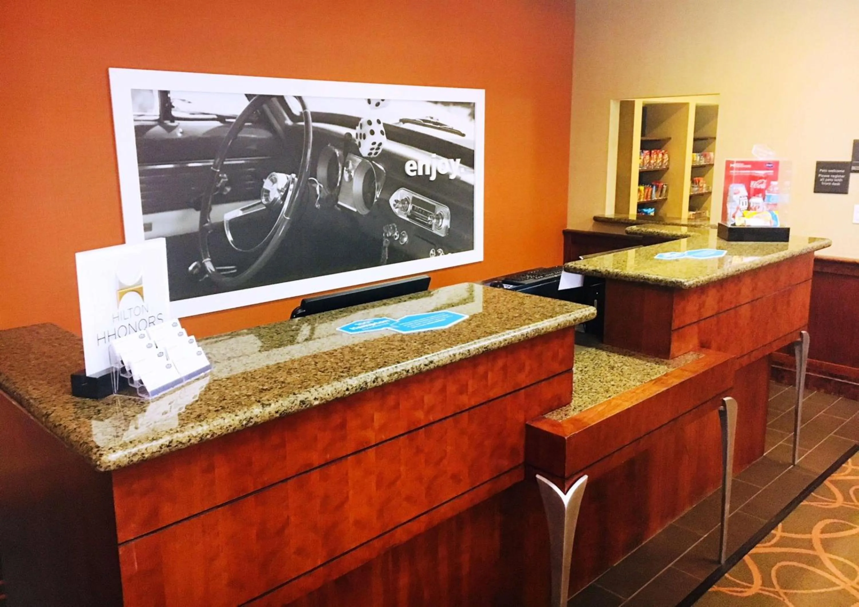Lobby or reception in Hampton Inn & Suites Chesapeake-Battlefield Boulevard