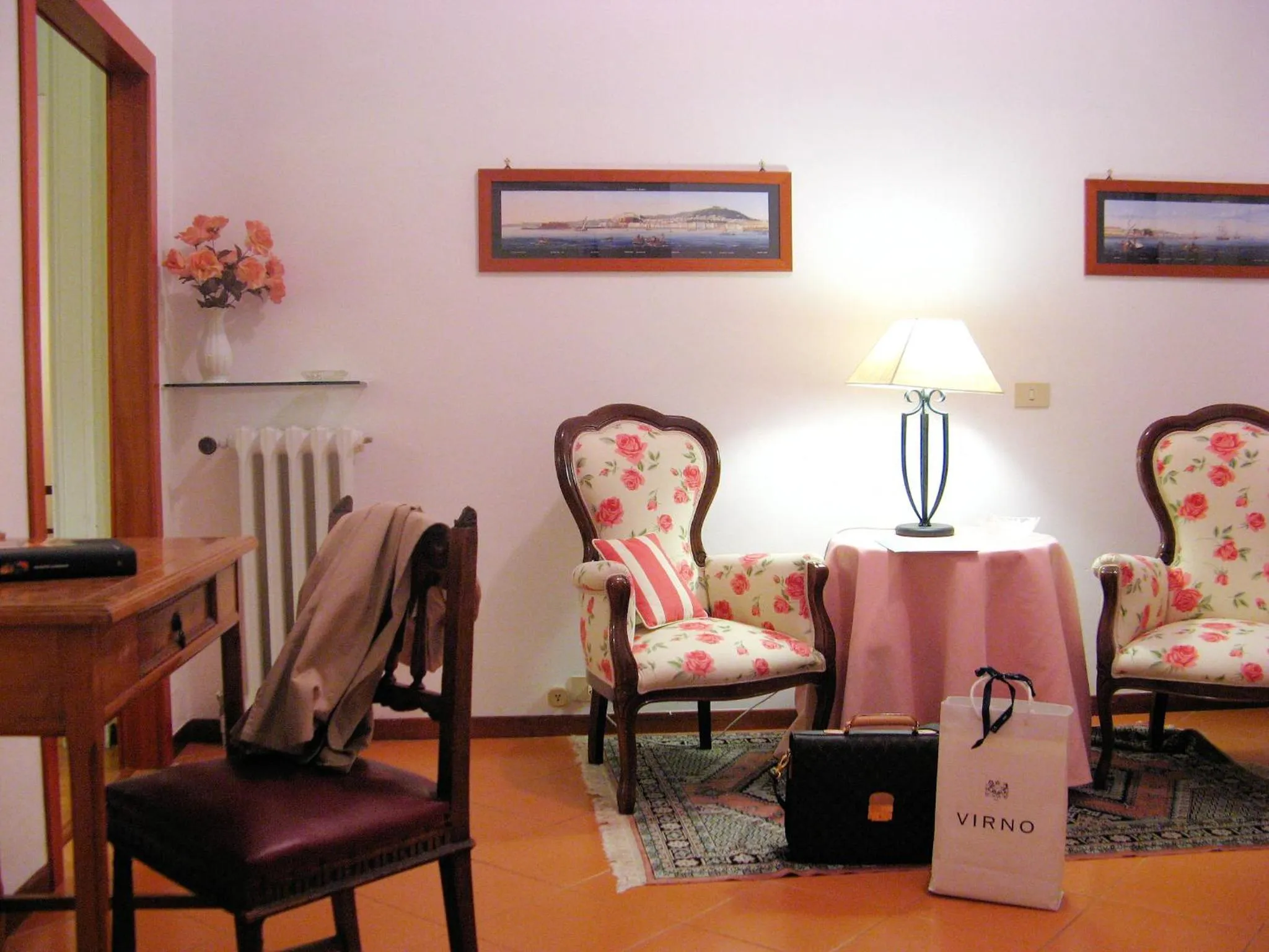 Living room in Hotel Victoria Maiorino