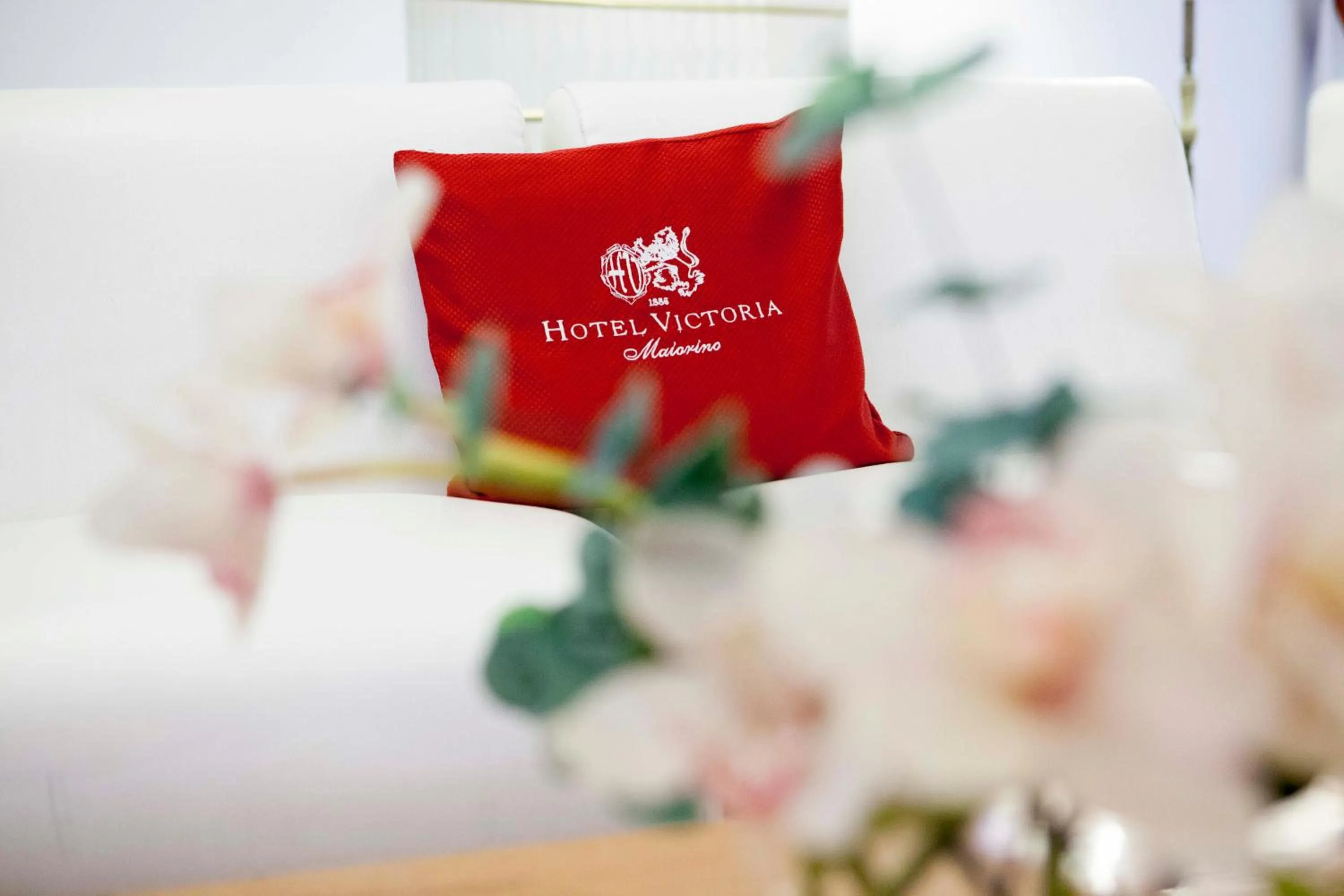 Communal lounge/ TV room in Hotel Victoria Maiorino