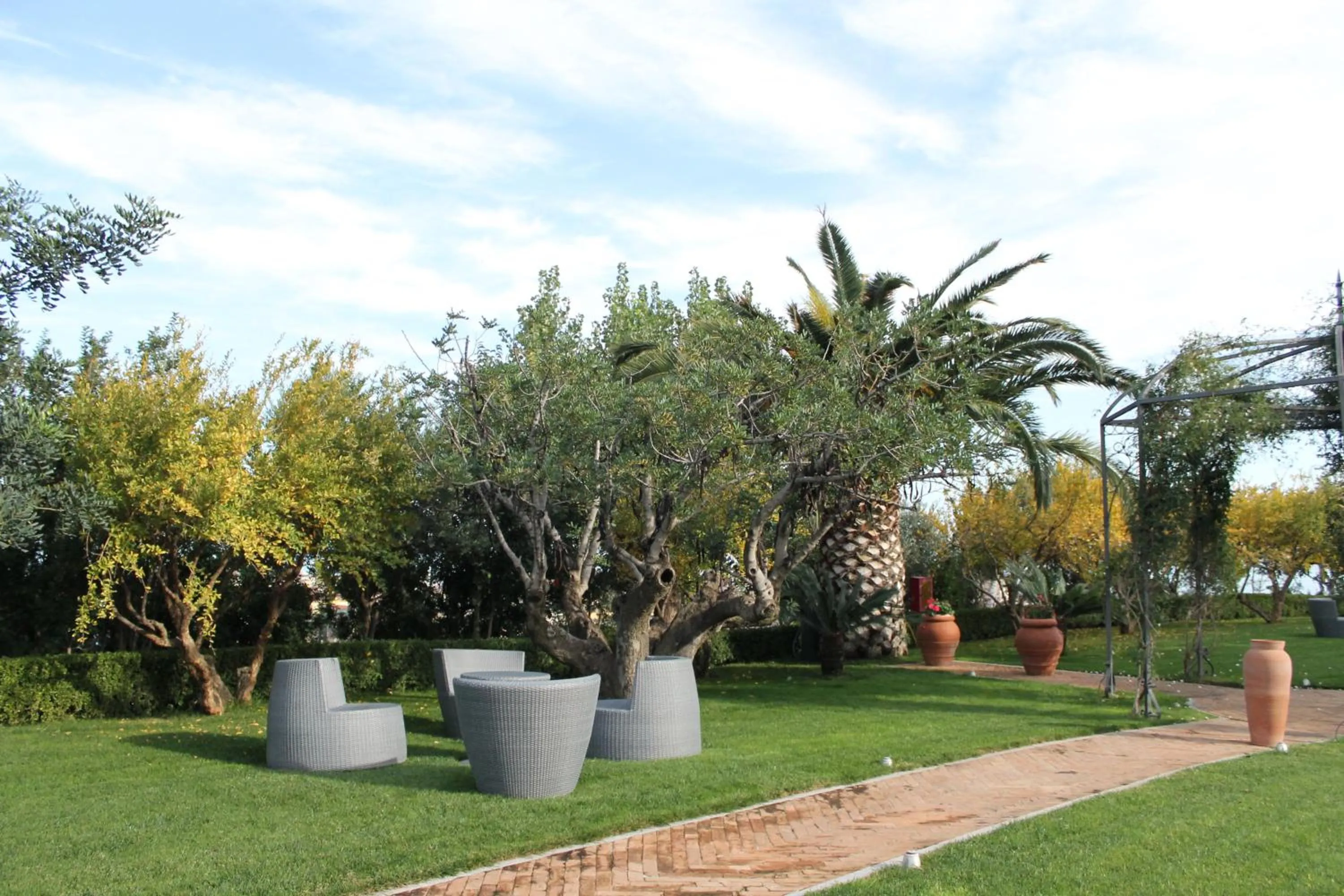 Facade/entrance in Villa Ersilia