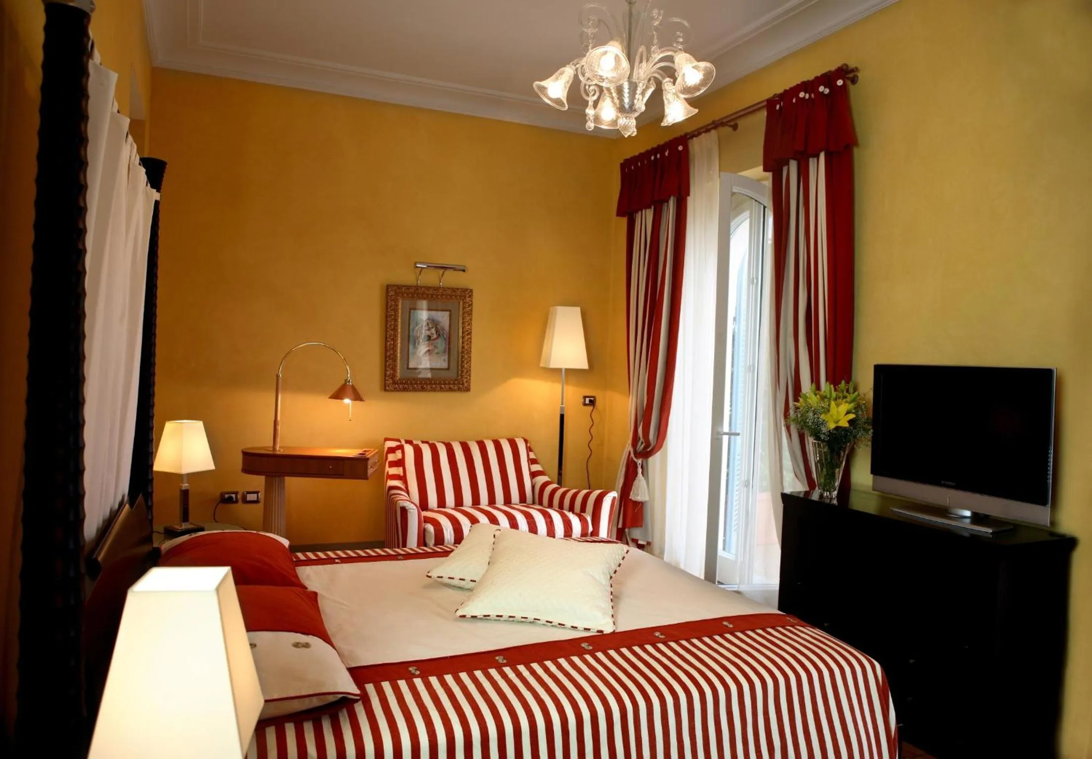 Bedroom, Bed in Villa Ersilia