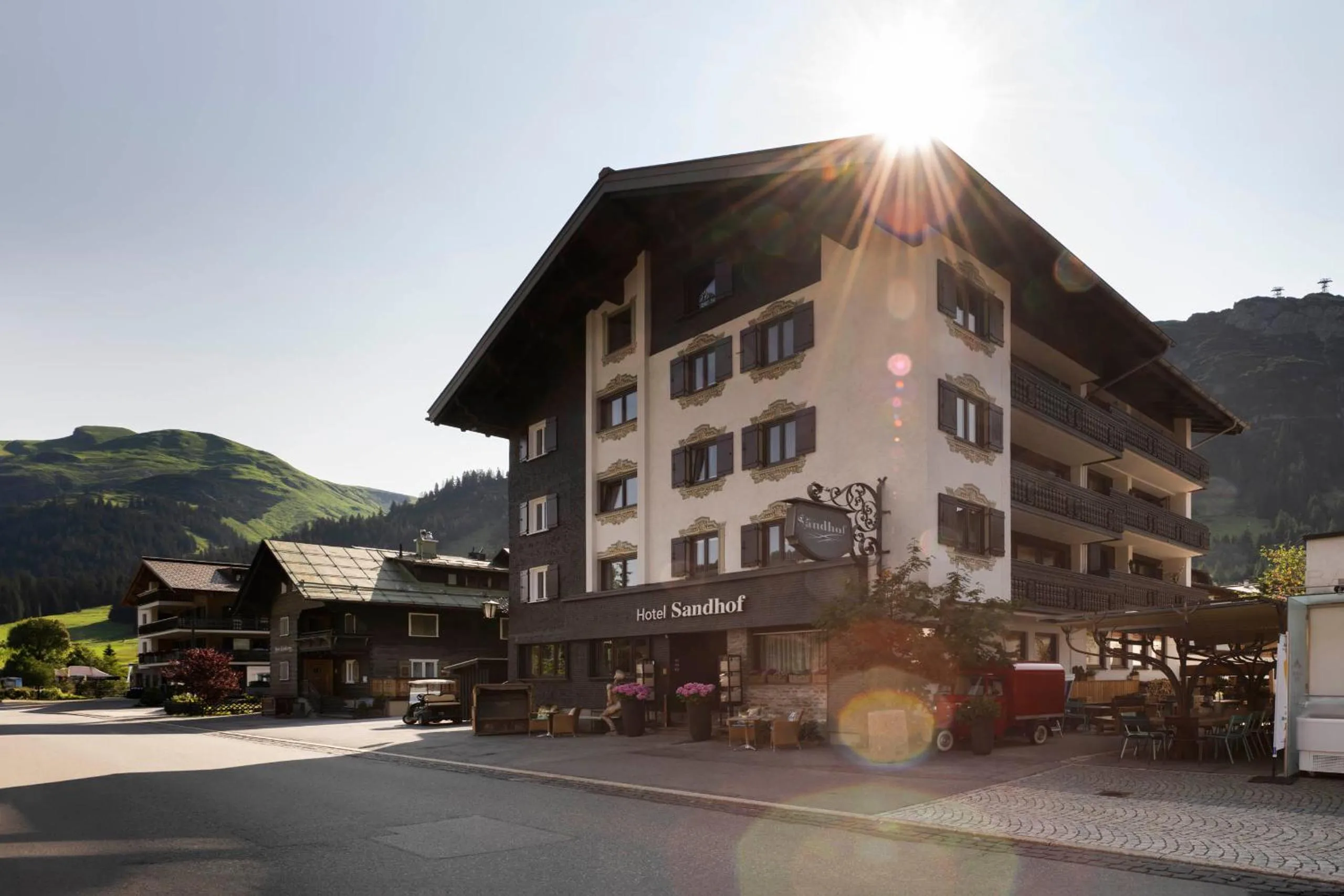 Property building in Hotel Sandhof