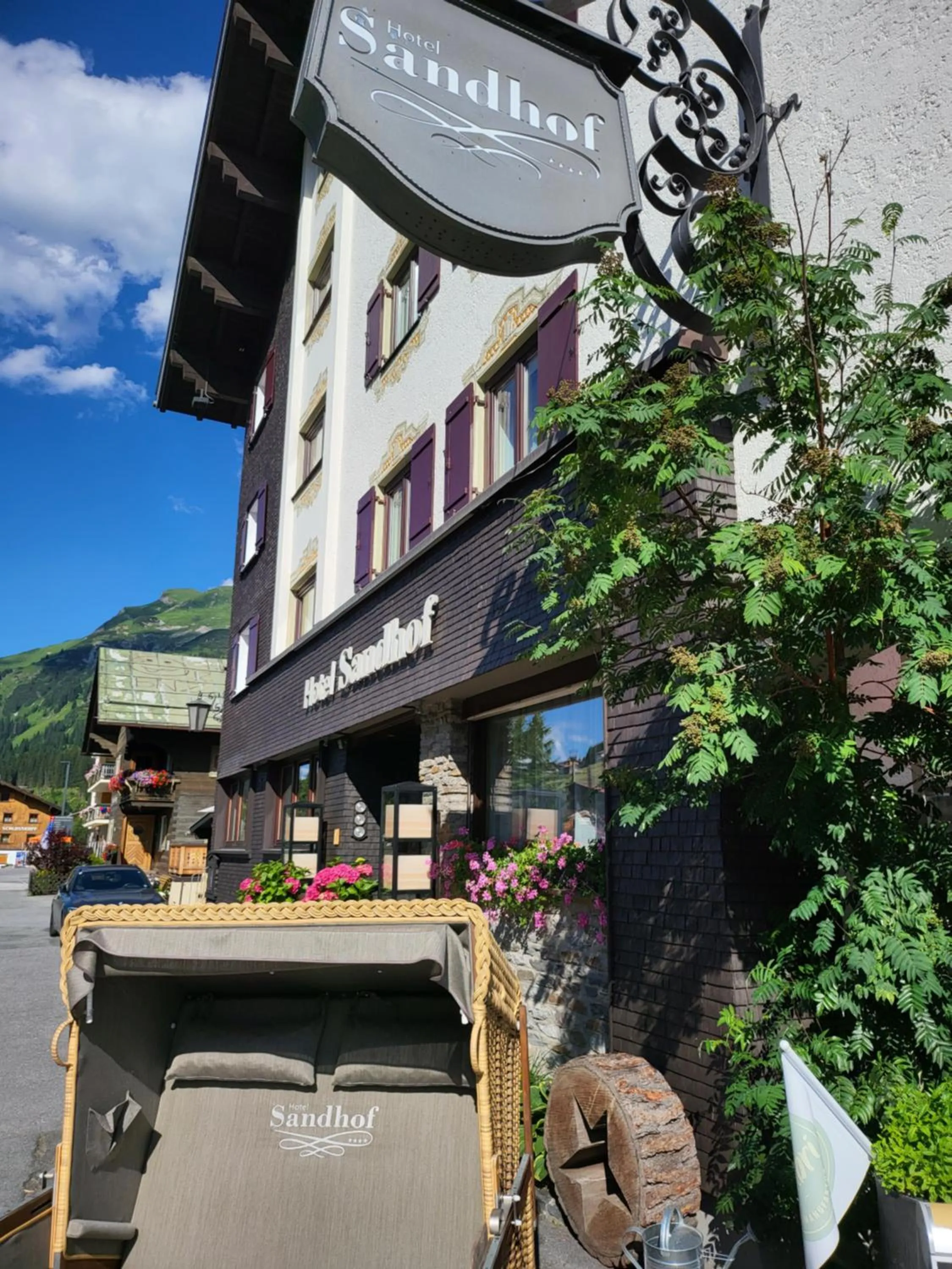 Property building in Hotel Sandhof