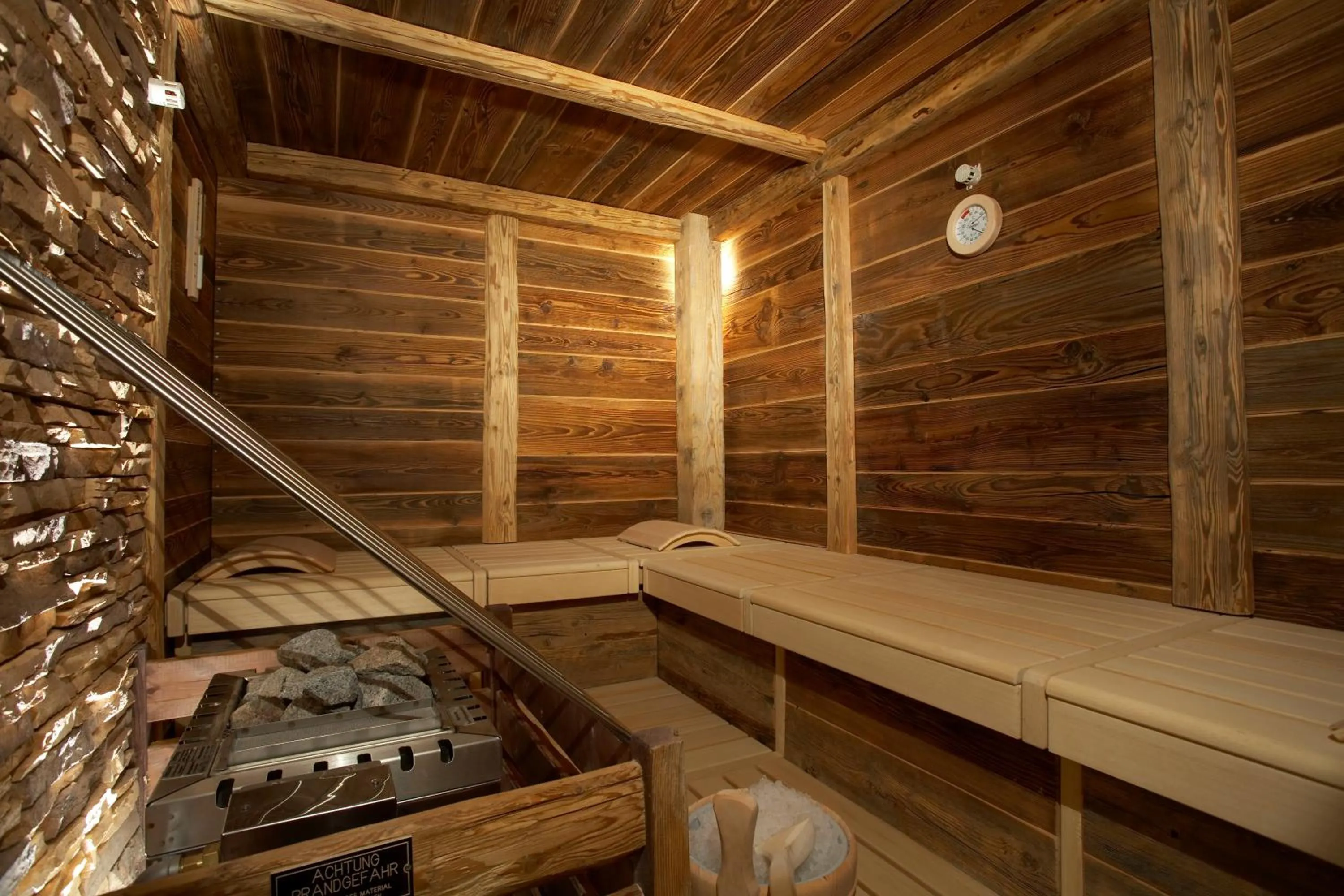 Steam room in Hotel Sandhof