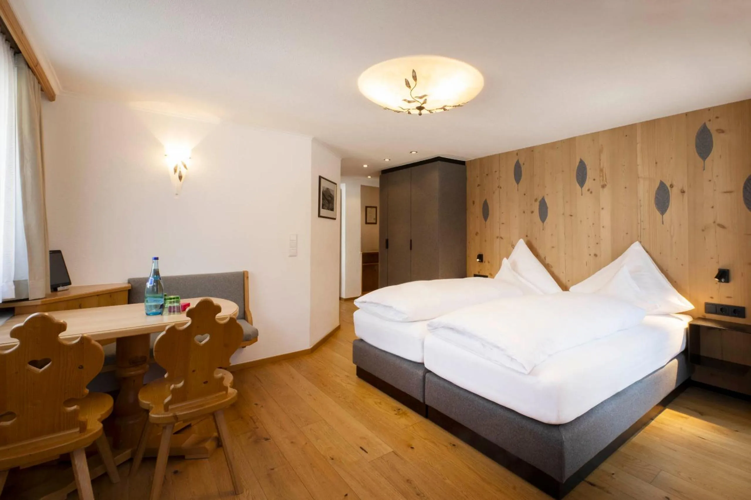 Photo of the whole room, Bed in Hotel Sandhof