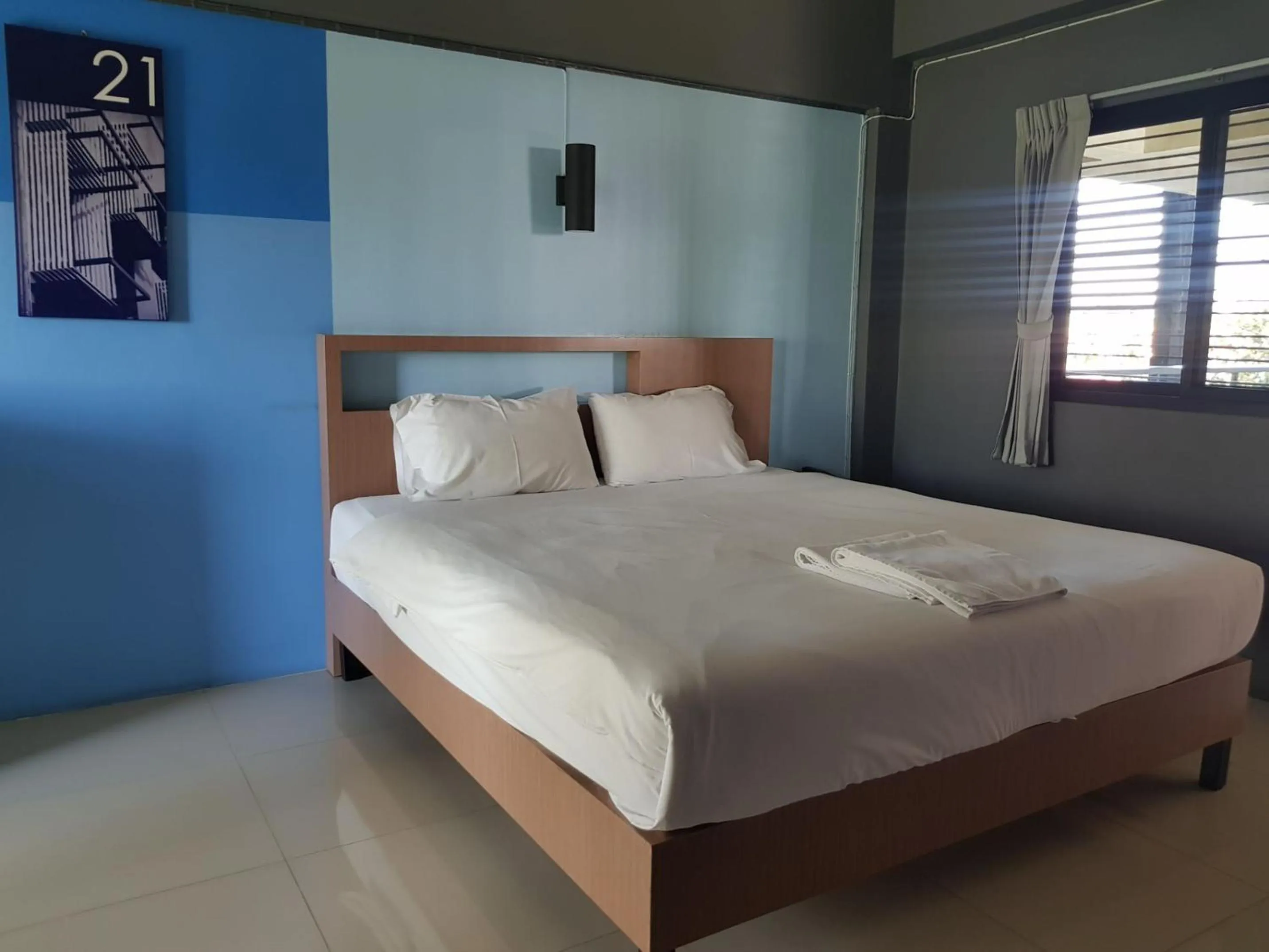 Bedroom, Bed in Elite Residence Phitsanulok SHA