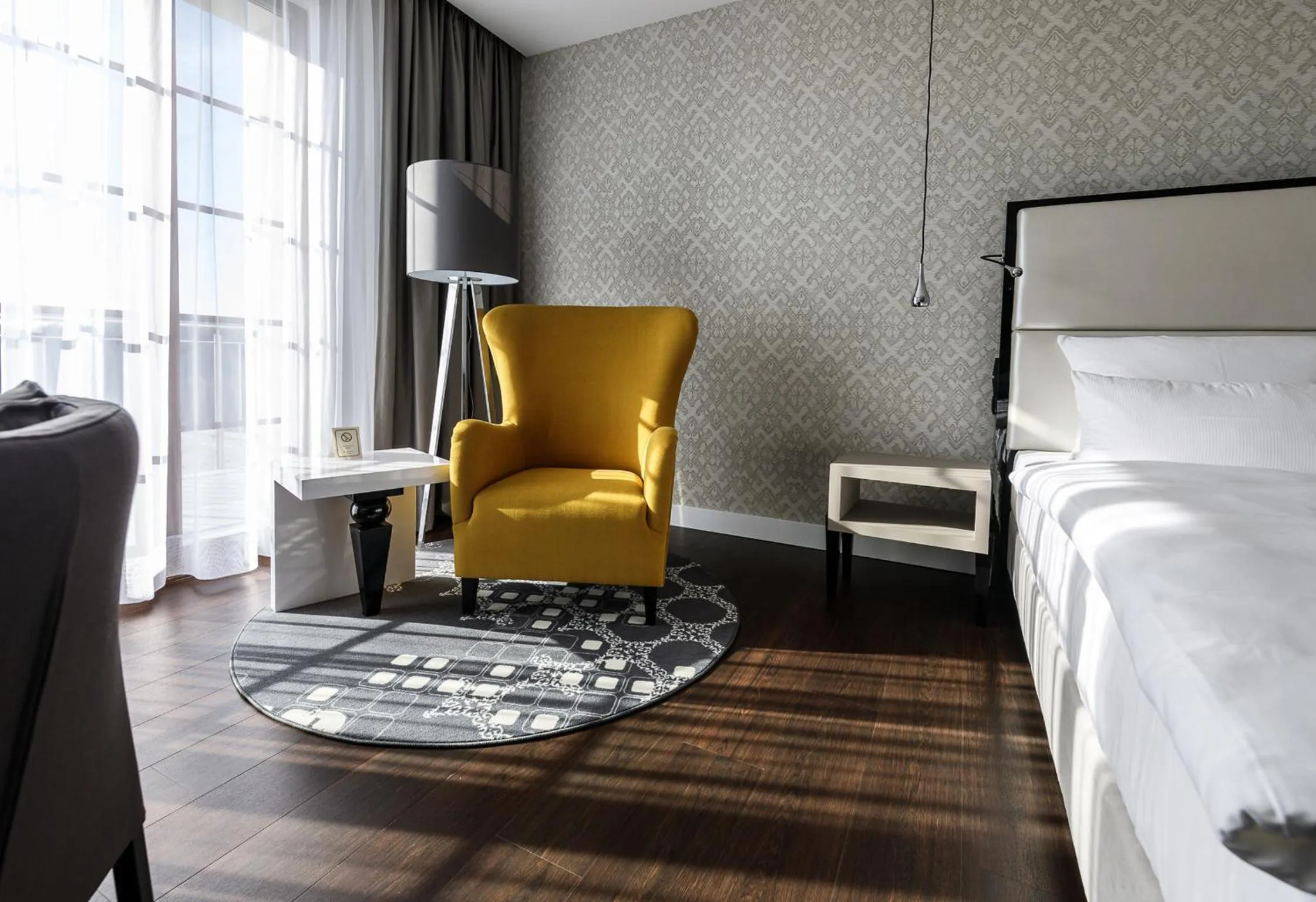 Bed in Hotel Wemperhardt