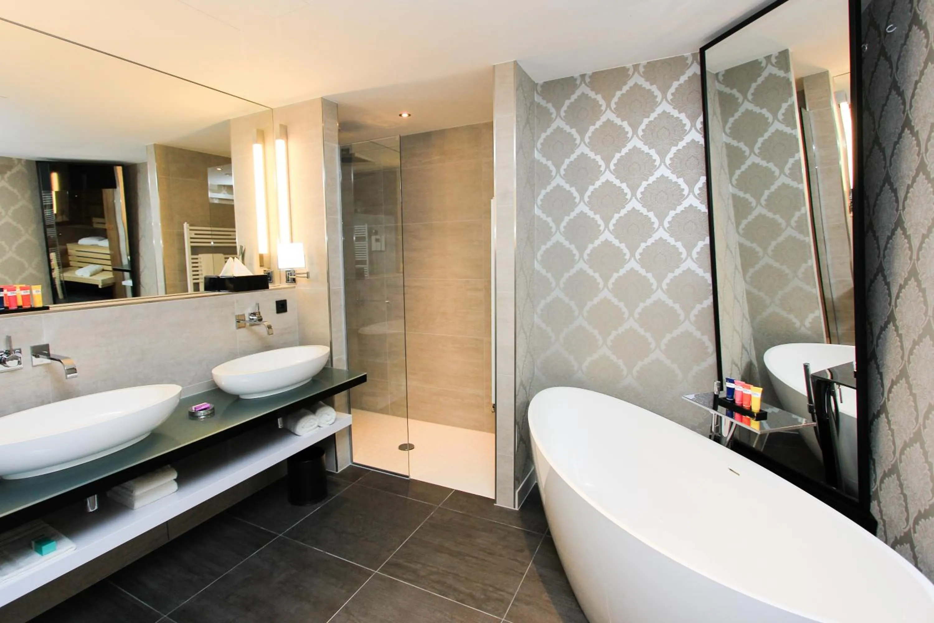 Bathroom in Hotel Wemperhardt