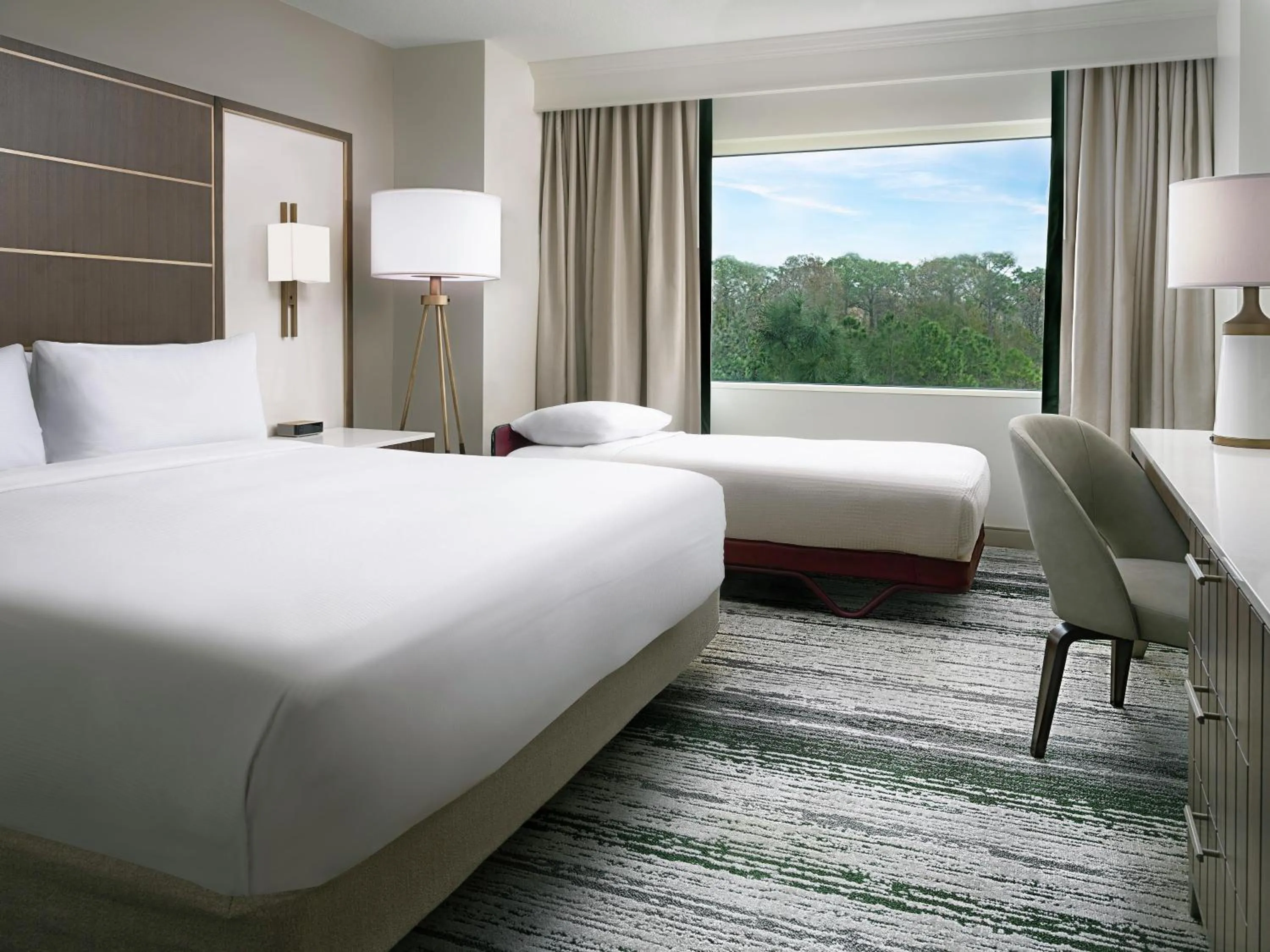 Bed in Signia by Hilton Orlando - An Official Walt Disney World Hotel