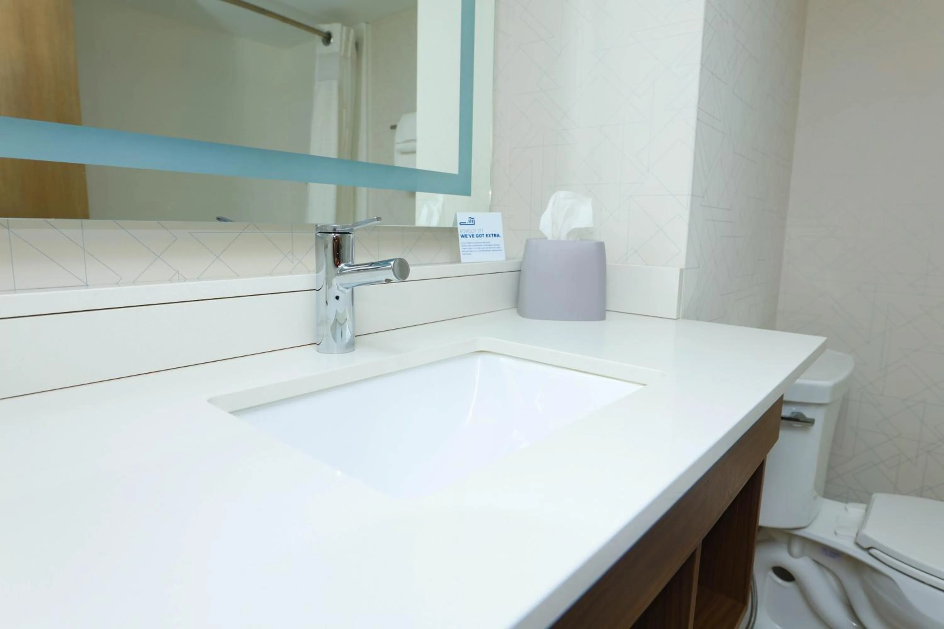 Bathroom in Holiday Inn Express Detroit-Birmingham by IHG