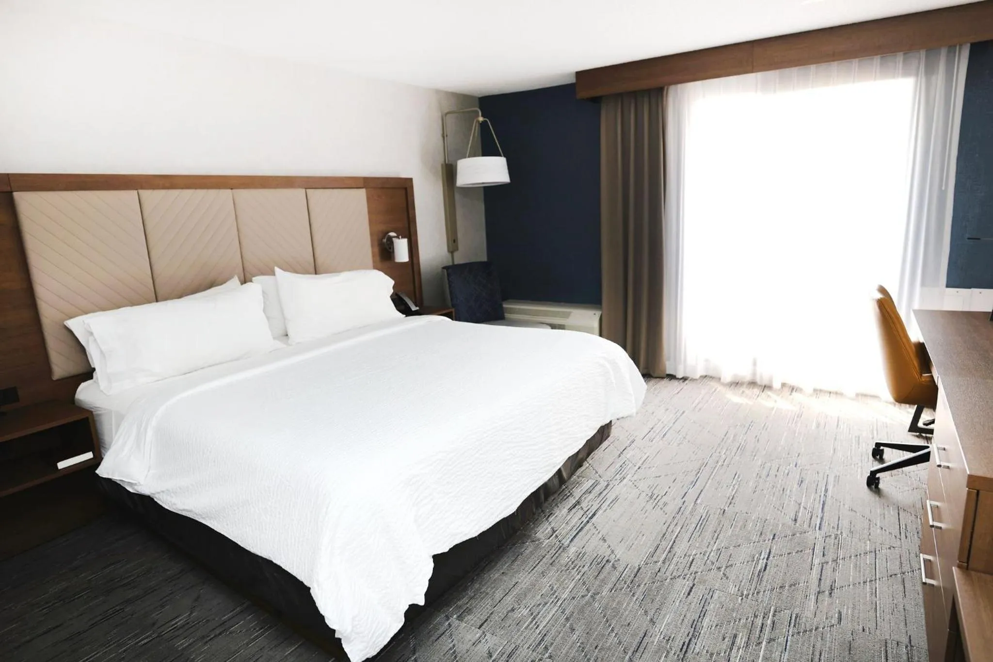 Photo of the whole room, Bed in Holiday Inn Express Detroit-Birmingham by IHG