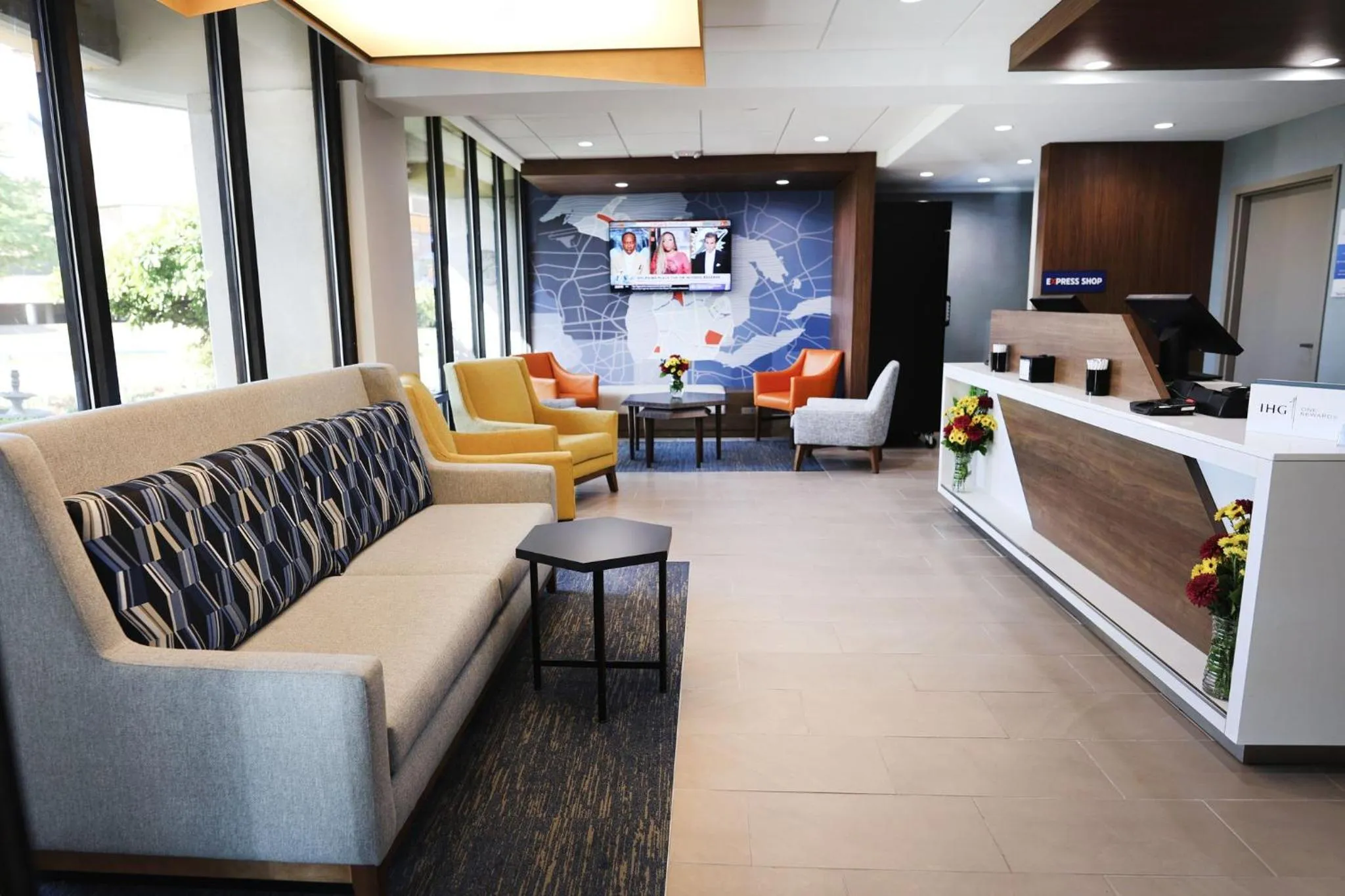 Property building in Holiday Inn Express Detroit-Birmingham by IHG